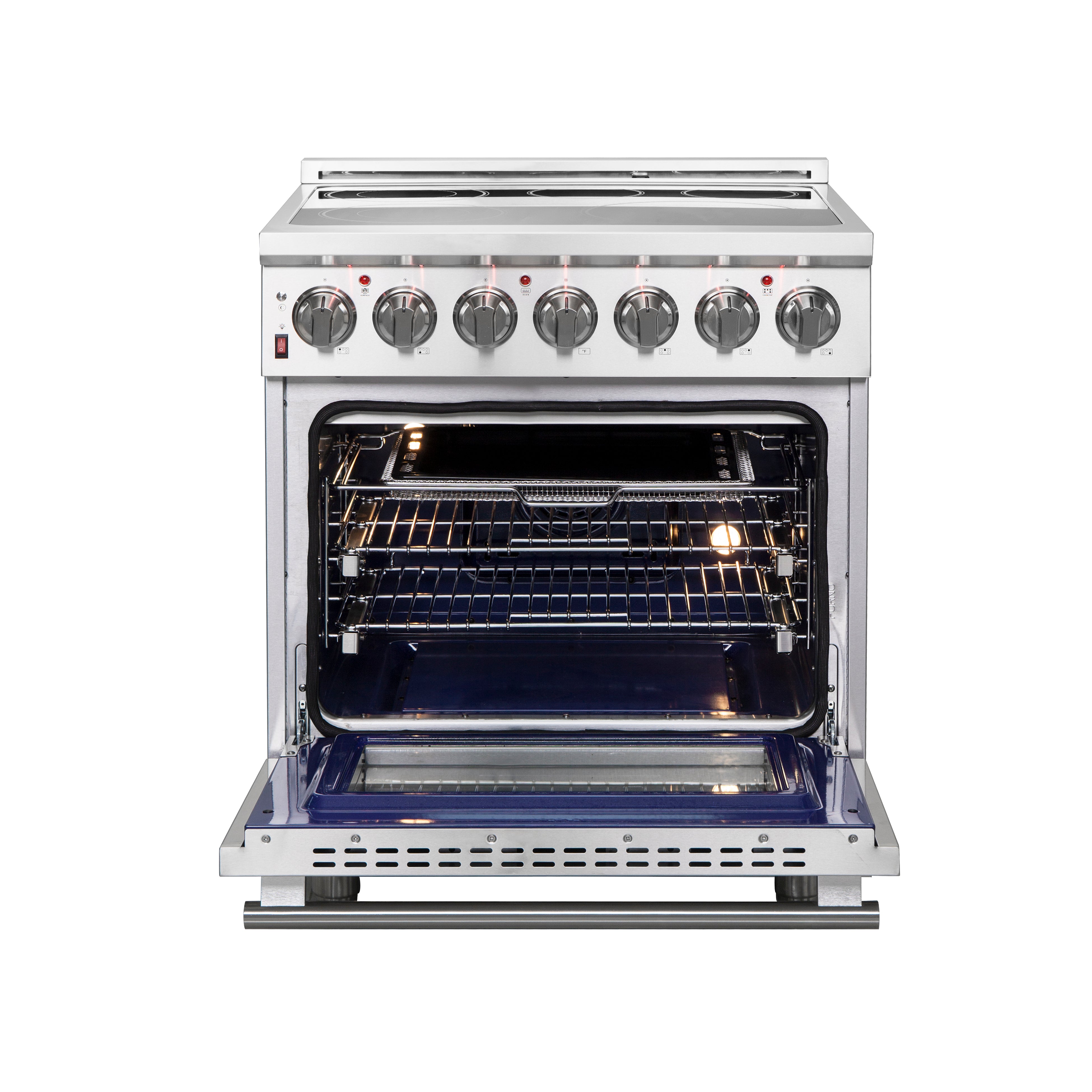 Forno Massimo 30 in. 4.32 cu. ft. 5-Burner Stainless Steel Electric Range | FFSEL6020-30