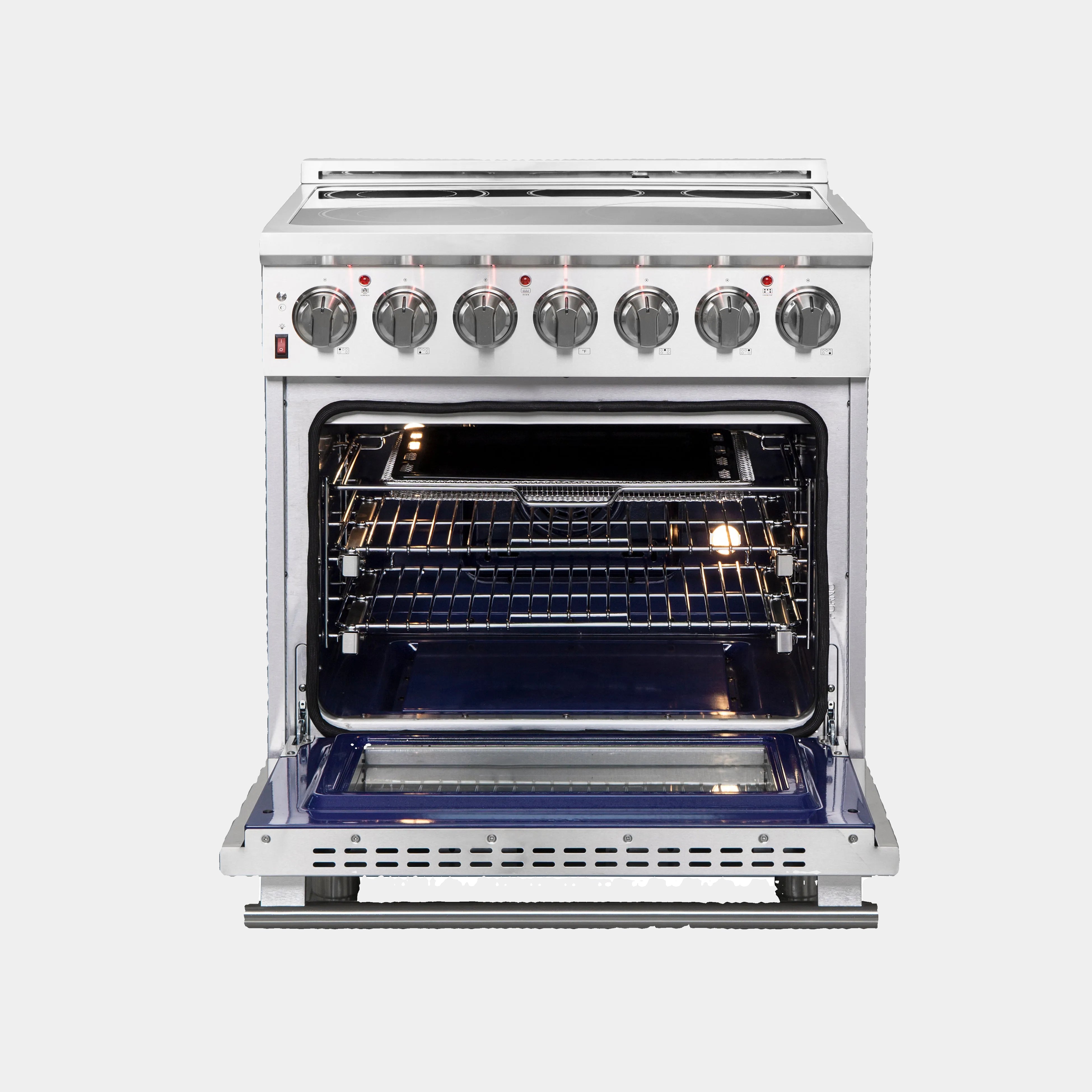 Forno Massimo 30 in. 4.32 cu. ft. 5-Burner Stainless Steel Electric Range | FFSEL6020-30
