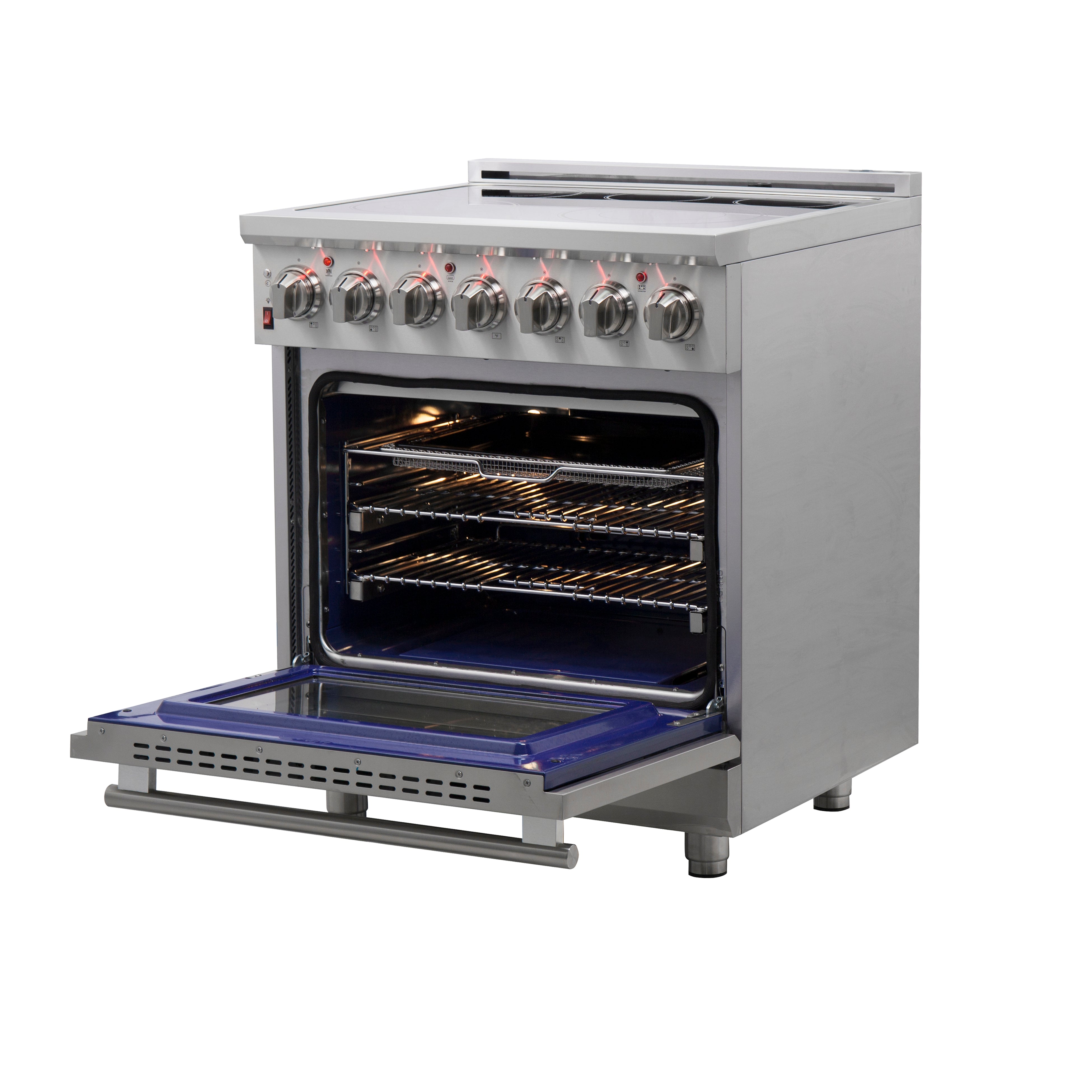 Forno Massimo 30 in. 4.32 cu. ft. 5-Burner Stainless Steel Electric Range | FFSEL6020-30