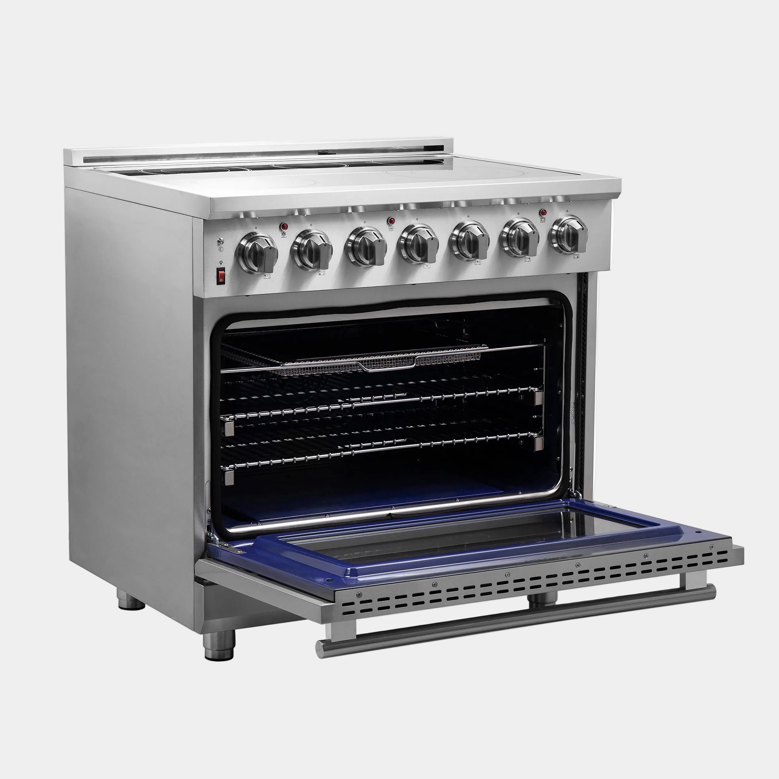 Forno Massimo 36 in. 5.36 cu. ft. 5-Burner Stainless Steel Electric Range | FFSEL6020-36
