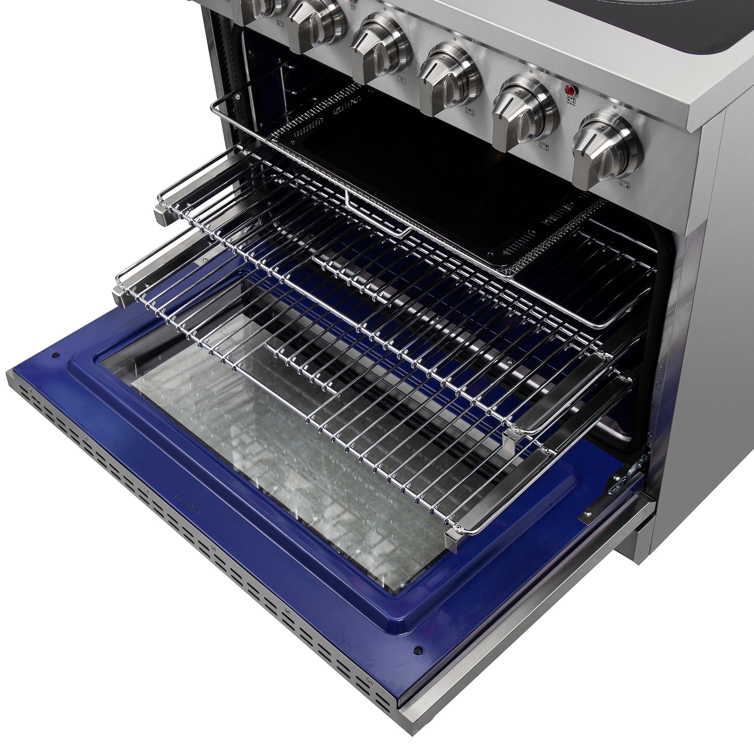 Forno Massimo 36-Inch Freestanding Chef Door Electric Range, True Convection Oven
