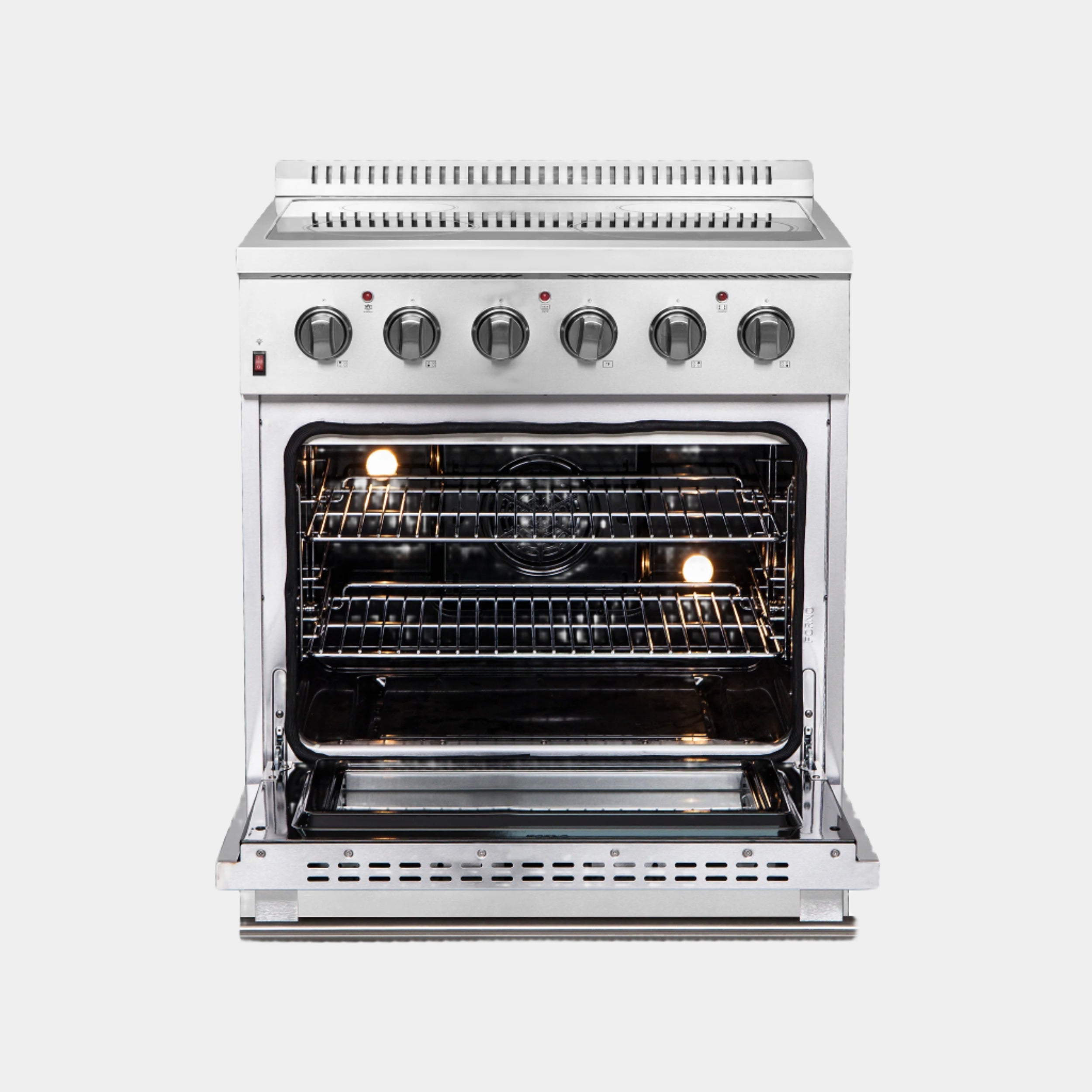 Forno Galiano 30-Inch Freestanding Electric Range, True Convection, Energy Efficient