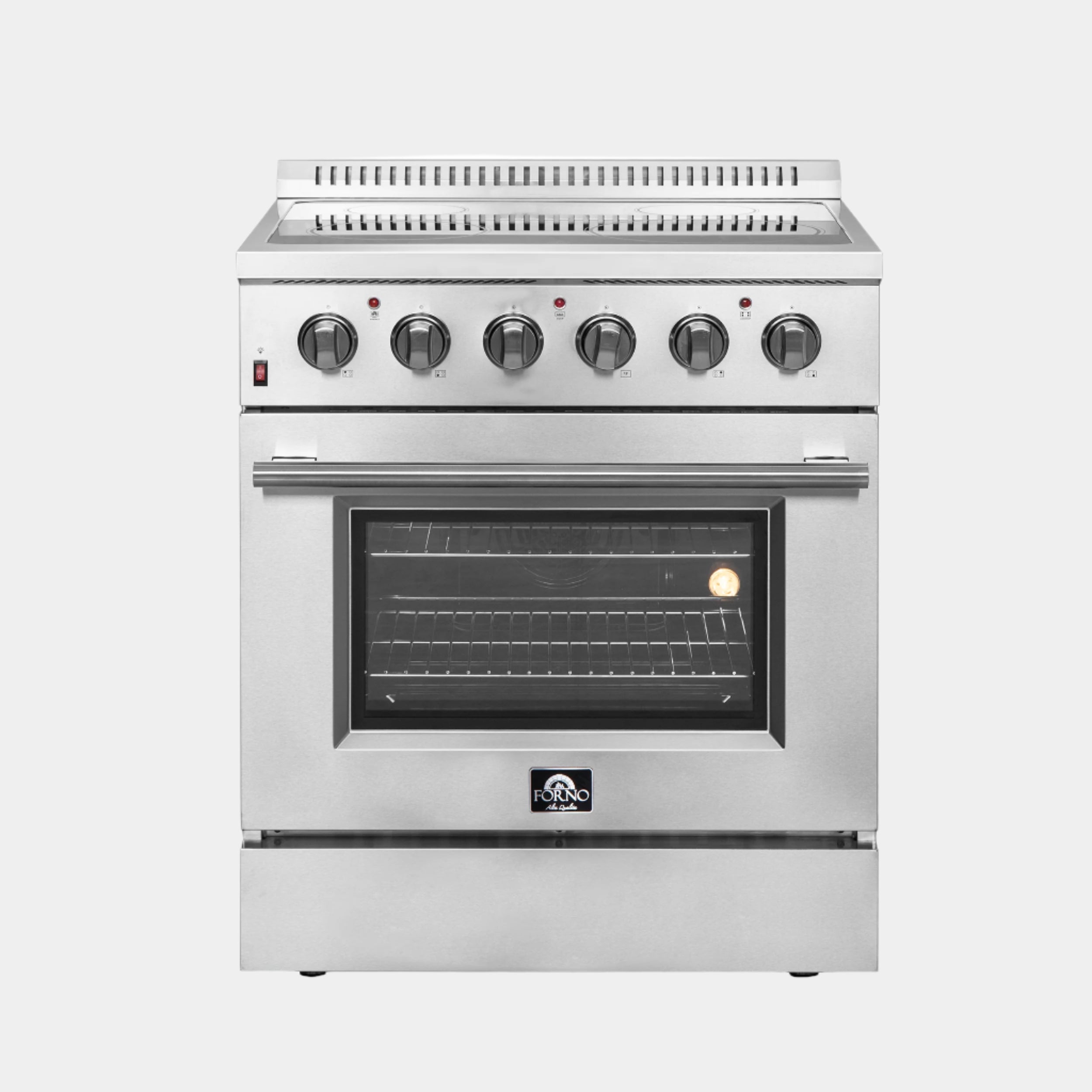 Forno Galiano 30-Inch Freestanding Electric Range, True Convection, Energy Efficient