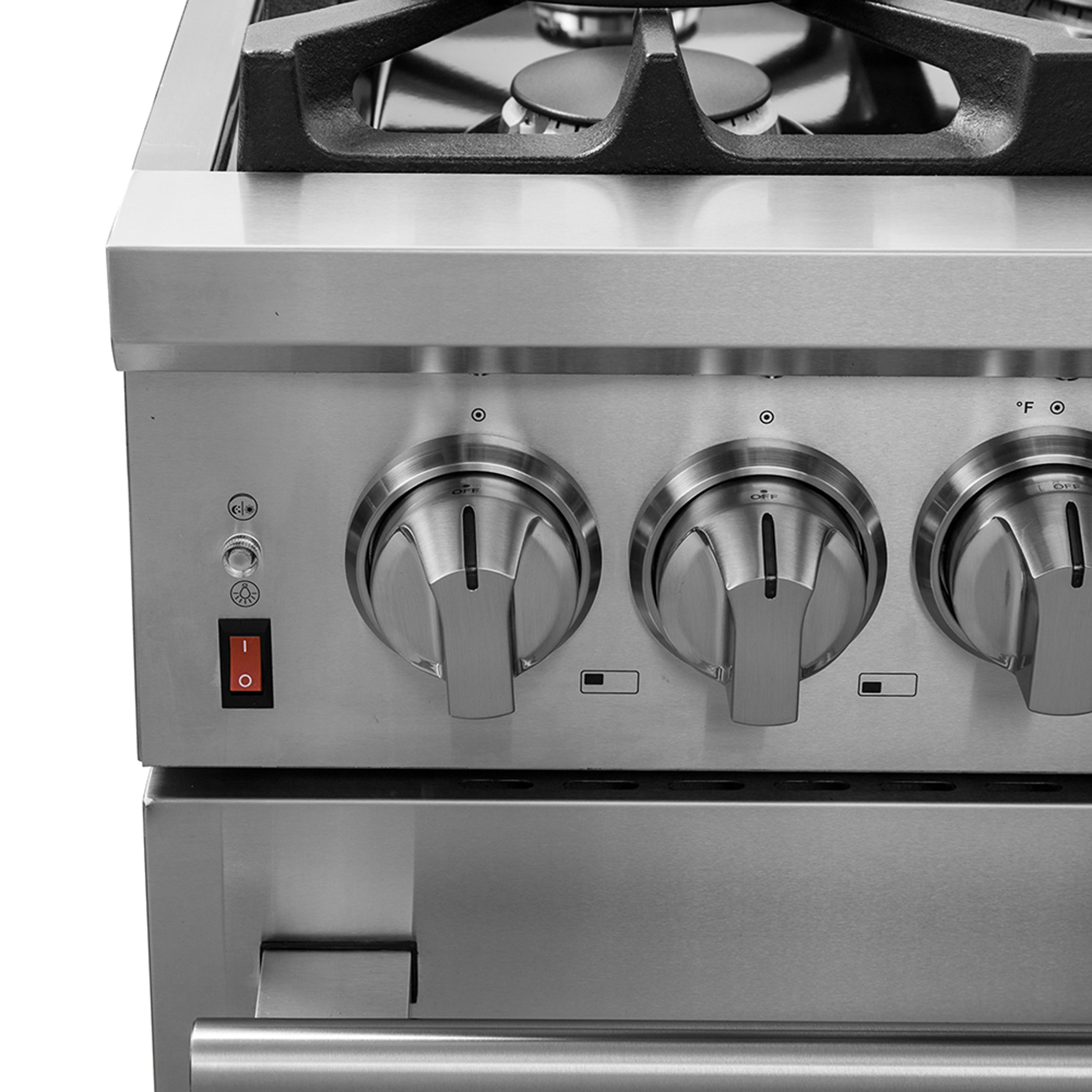Forno Massimo 36 in. 5.36 cu. ft. 6-Burner Stainless Steel Dual Fuel Range | FFSGS6125-36