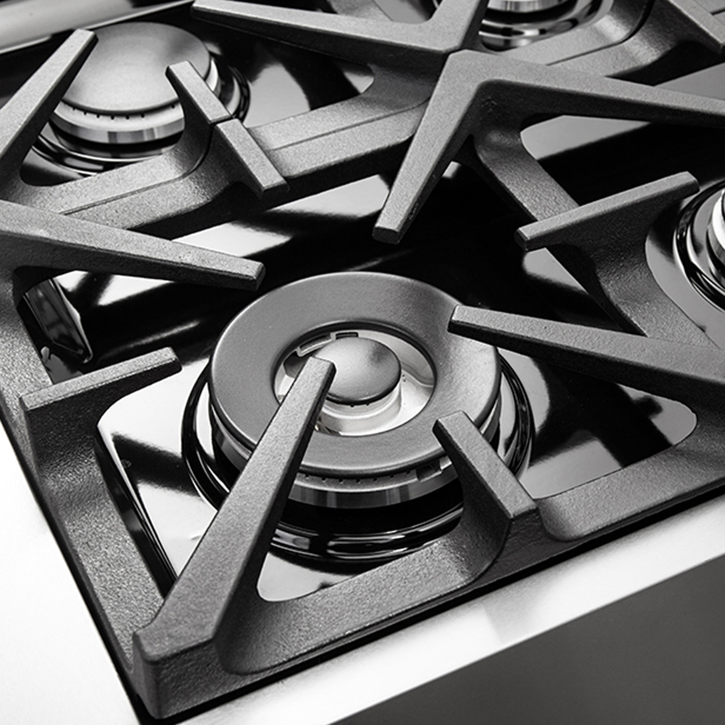 Forno Massimo 36 in. 5.36 cu. ft. 6-Burner Stainless Steel Dual Fuel Range | FFSGS6125-36