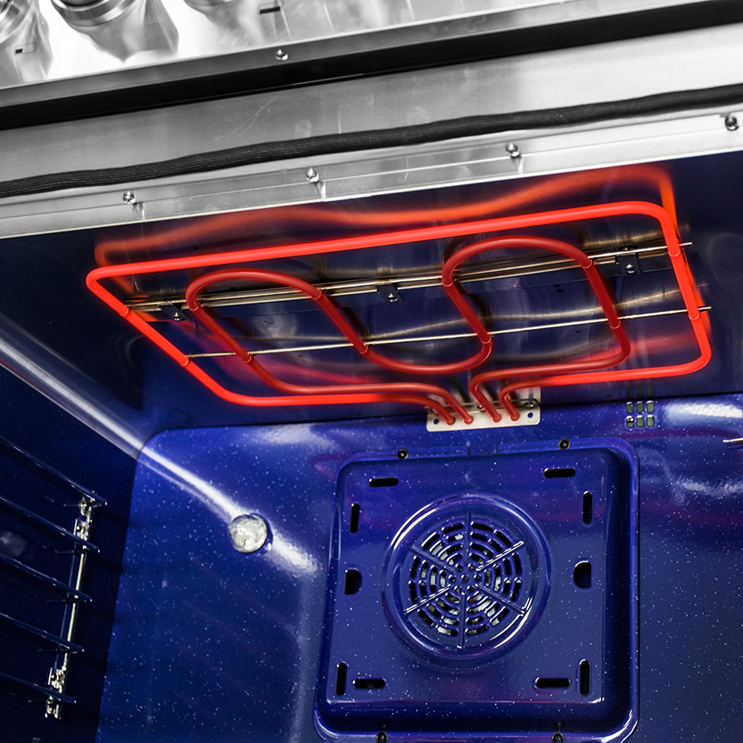 Forno Massimo 36 in. 5.36 cu. ft. 6-Burner Stainless Steel Dual Fuel Range | FFSGS6125-36