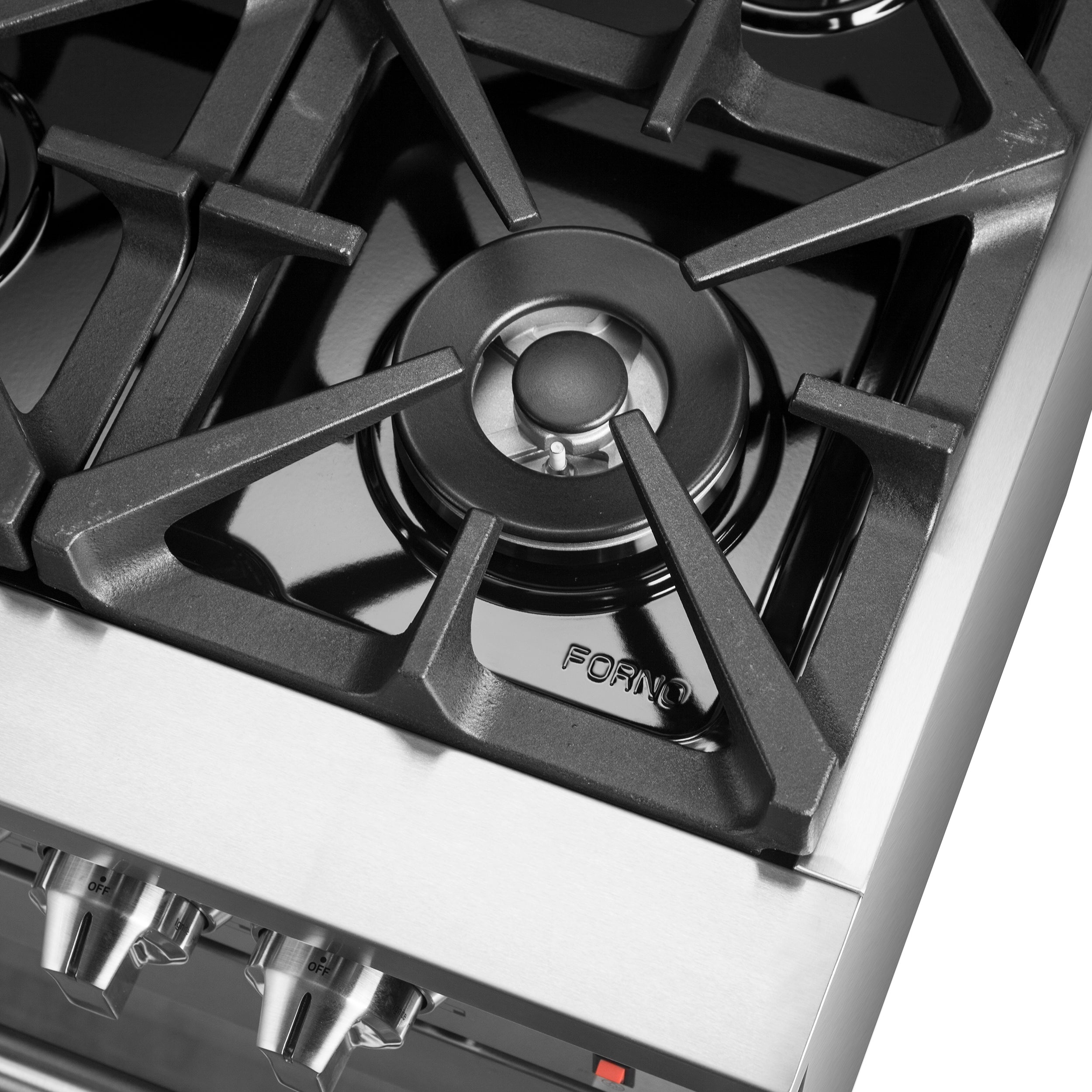 Forno Massimo 60 in. 8.64 cu. ft. 10-Burner Stainless Steel Dual Fuel Range | FFSGS6125-60