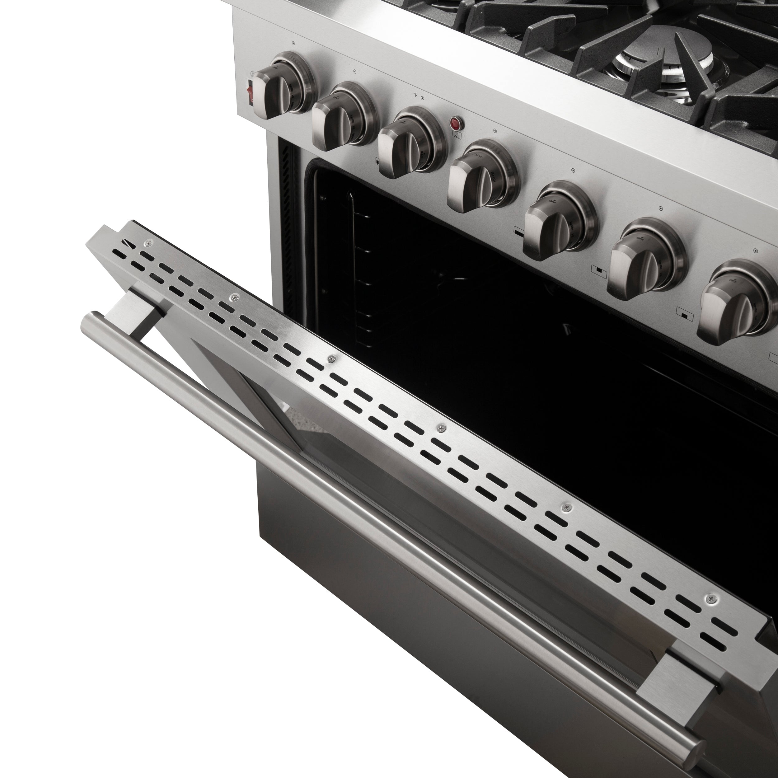 Forno Galiano 36 in. 5.26 cu. ft. 6-Burner Stainless Steel Dual Fuel Range | FFSGS6156-36