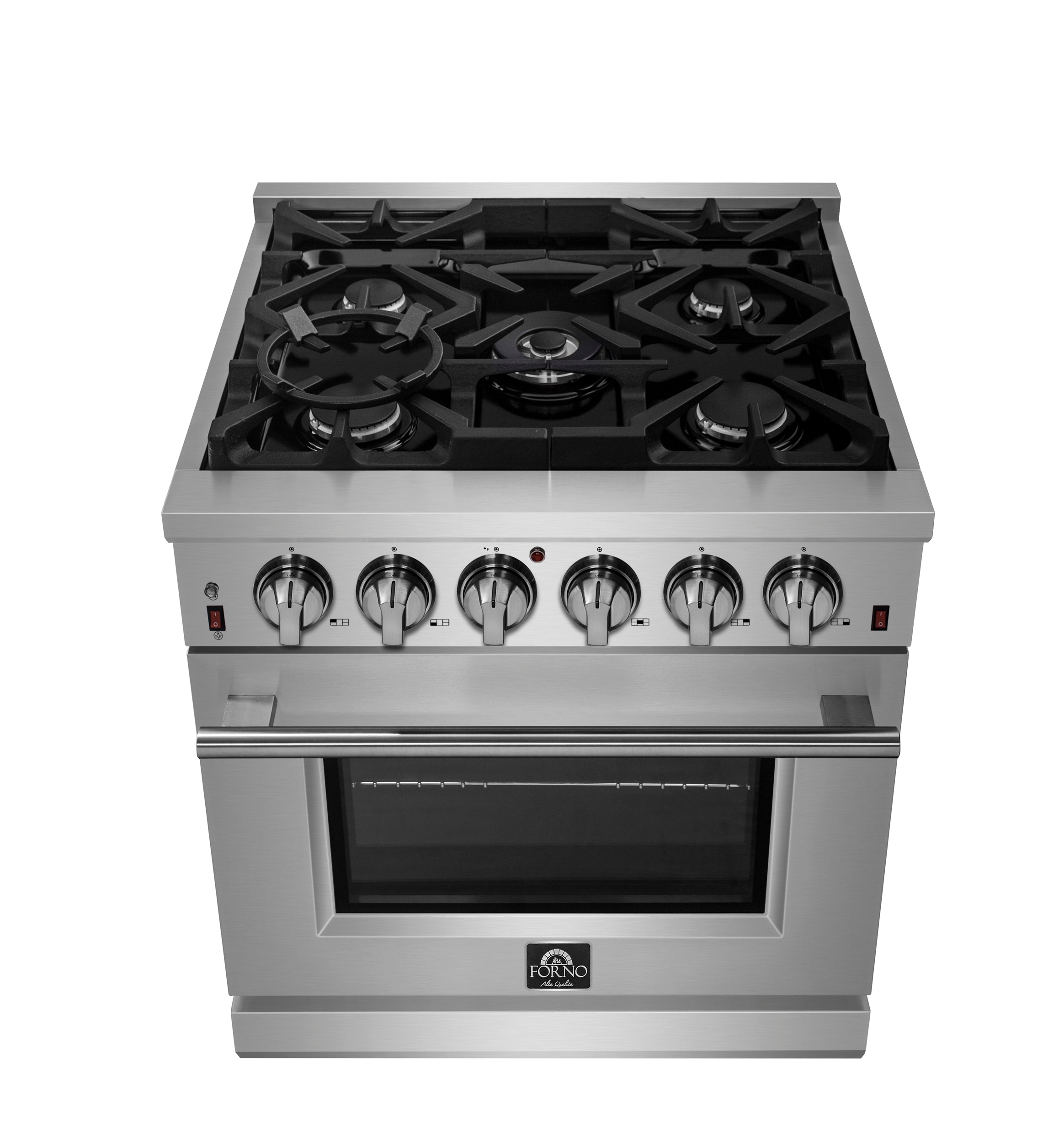 Forno Massimo 30 in. 4.32 cu. ft. 5-Burner Stainless Steel Gas Range | FFSGS6239-30