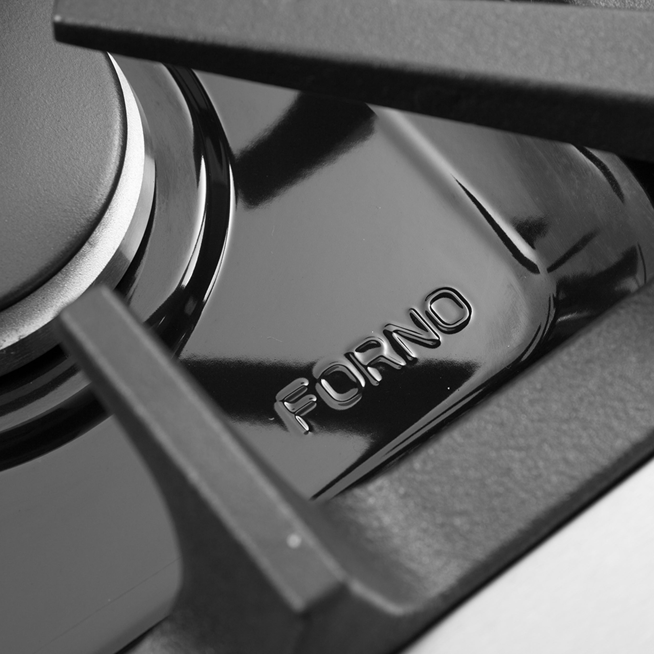 Forno Massimo 48 in. 6.58 cu. ft. 8-Burner Stainless Steel Gas Range with Brass Burners | FFSGS6239-48