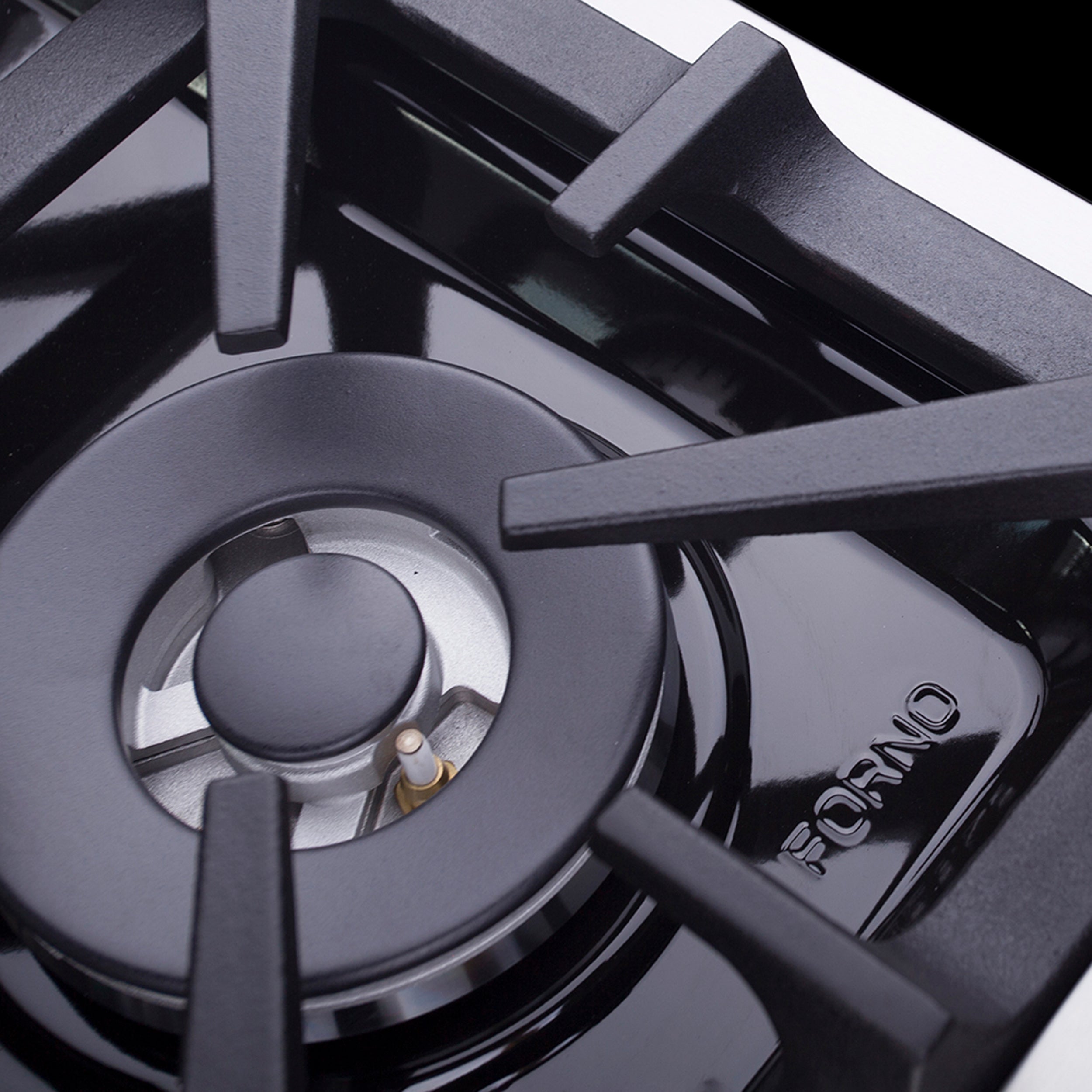 Forno Massimo 48 in. 6.58 cu. ft. 8-Burner Stainless Steel Gas Range with Brass Burners | FFSGS6239-48