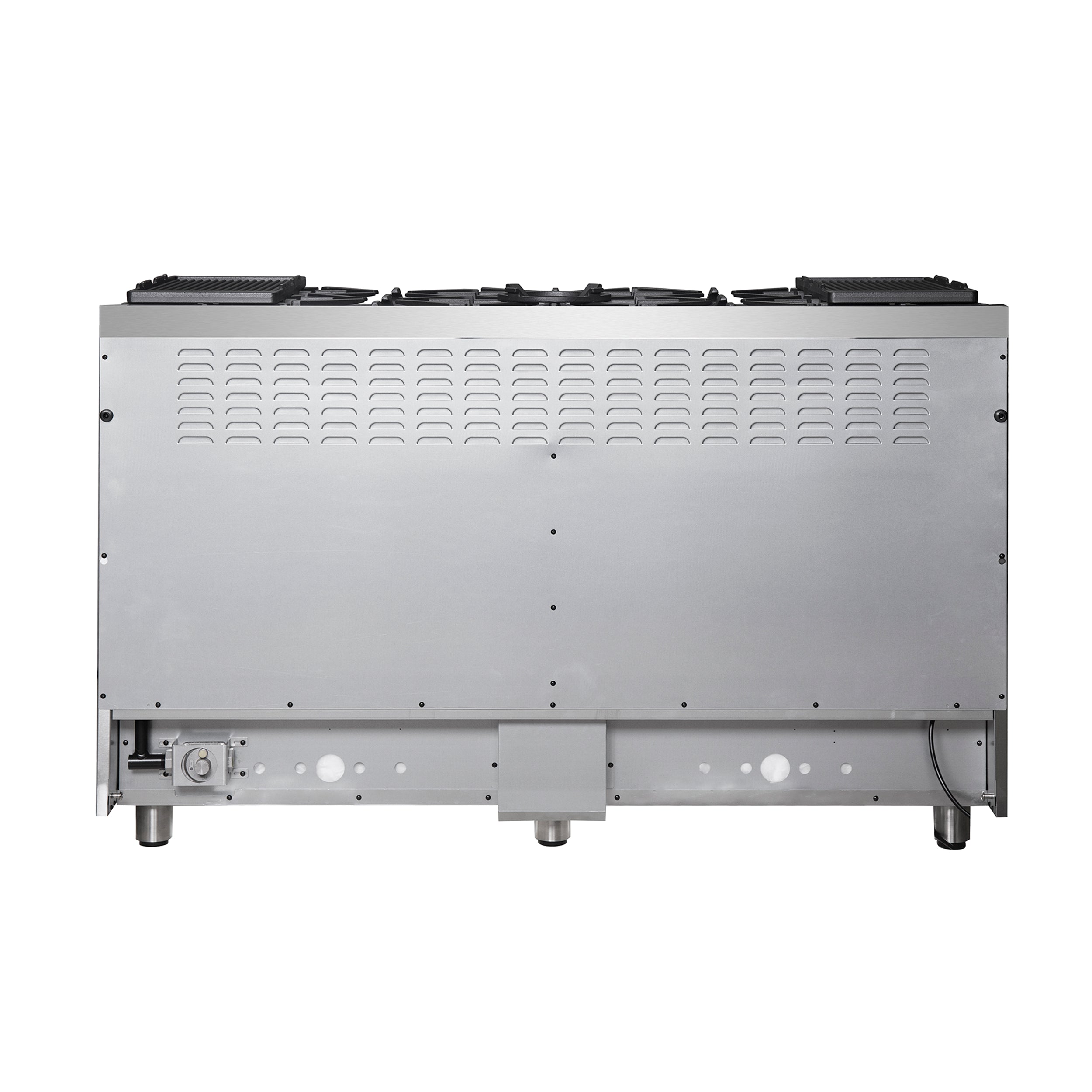 Forno Massimo 60 in. 8.64 cu. ft. 10-Burner Stainless Steel Gas Range with Brass Burners | FFSGS6239-60