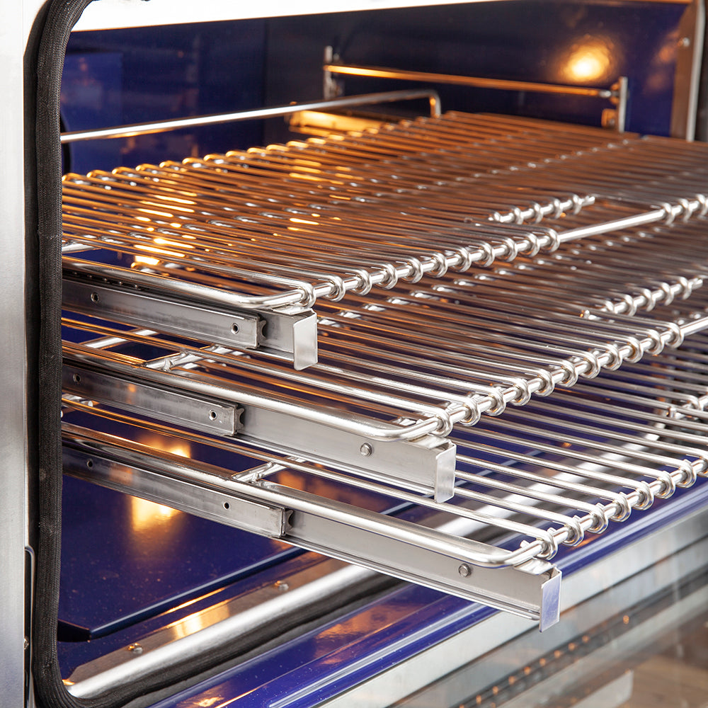 Forno Capriasca 36 in. 5.36 cu. ft. 6-Burner Stainless Steel Gas Range with Brass Burners | FFSGS6260-36