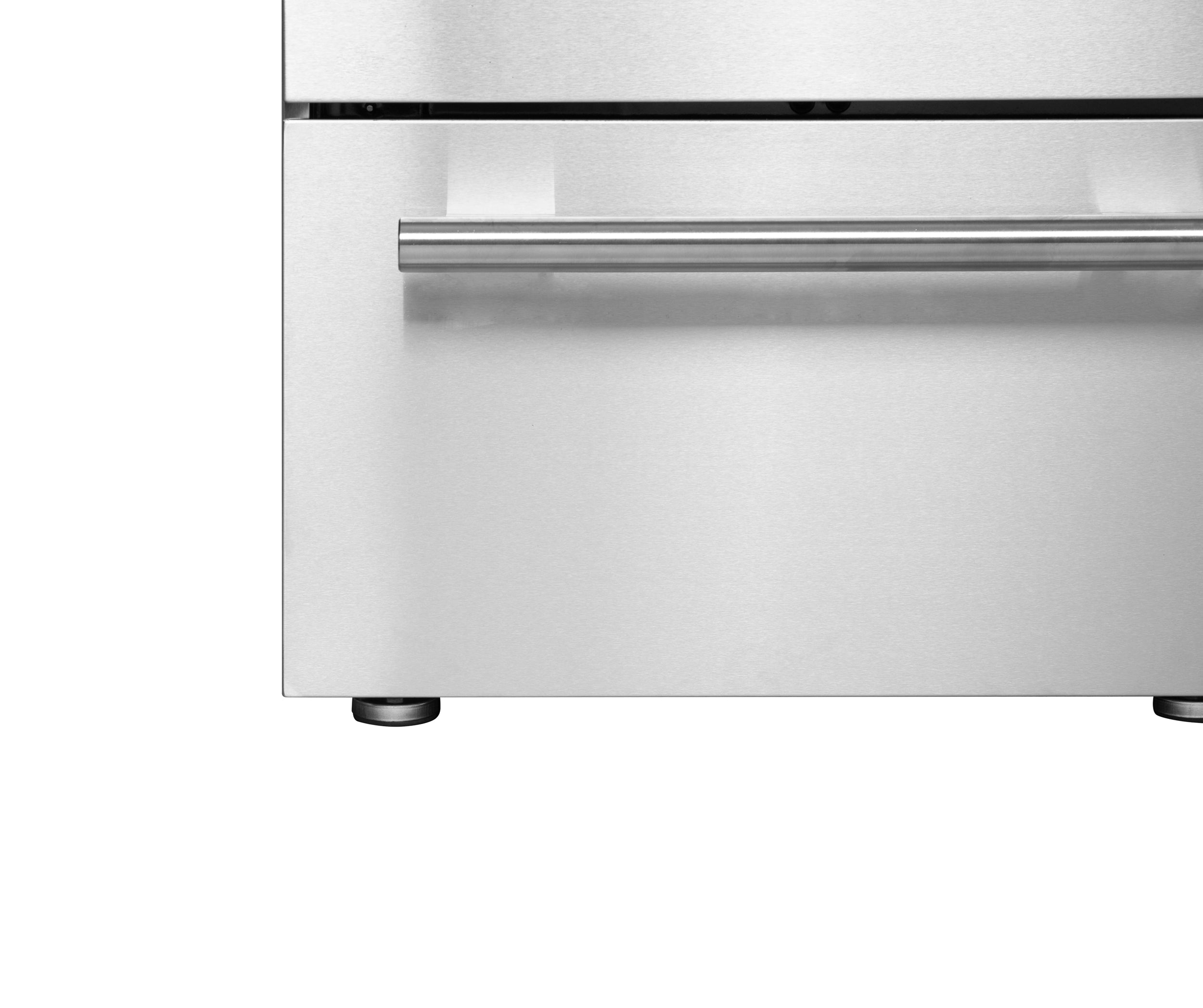Forno Lamazze 20 in. 2.05 cu.ft. Stainless Steel Gas Range with 4 Burners and Storage Drawer | FFSGS6265-20