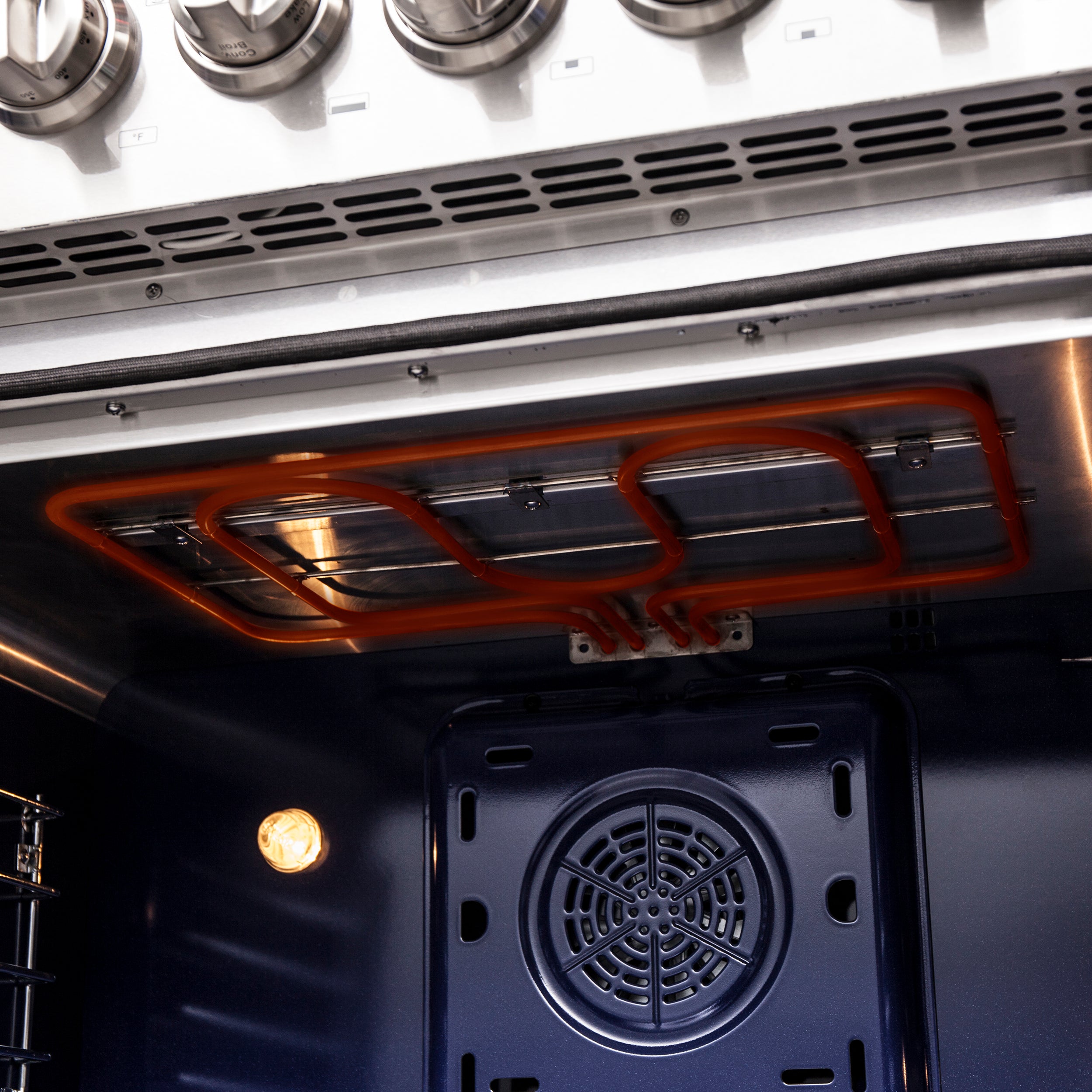 Forno Capriasca 36 in. 5.36 cu. ft. 6-Burner Stainless Steel French Door Dual Fuel Range with Brass Burners | FFSGS6387-36