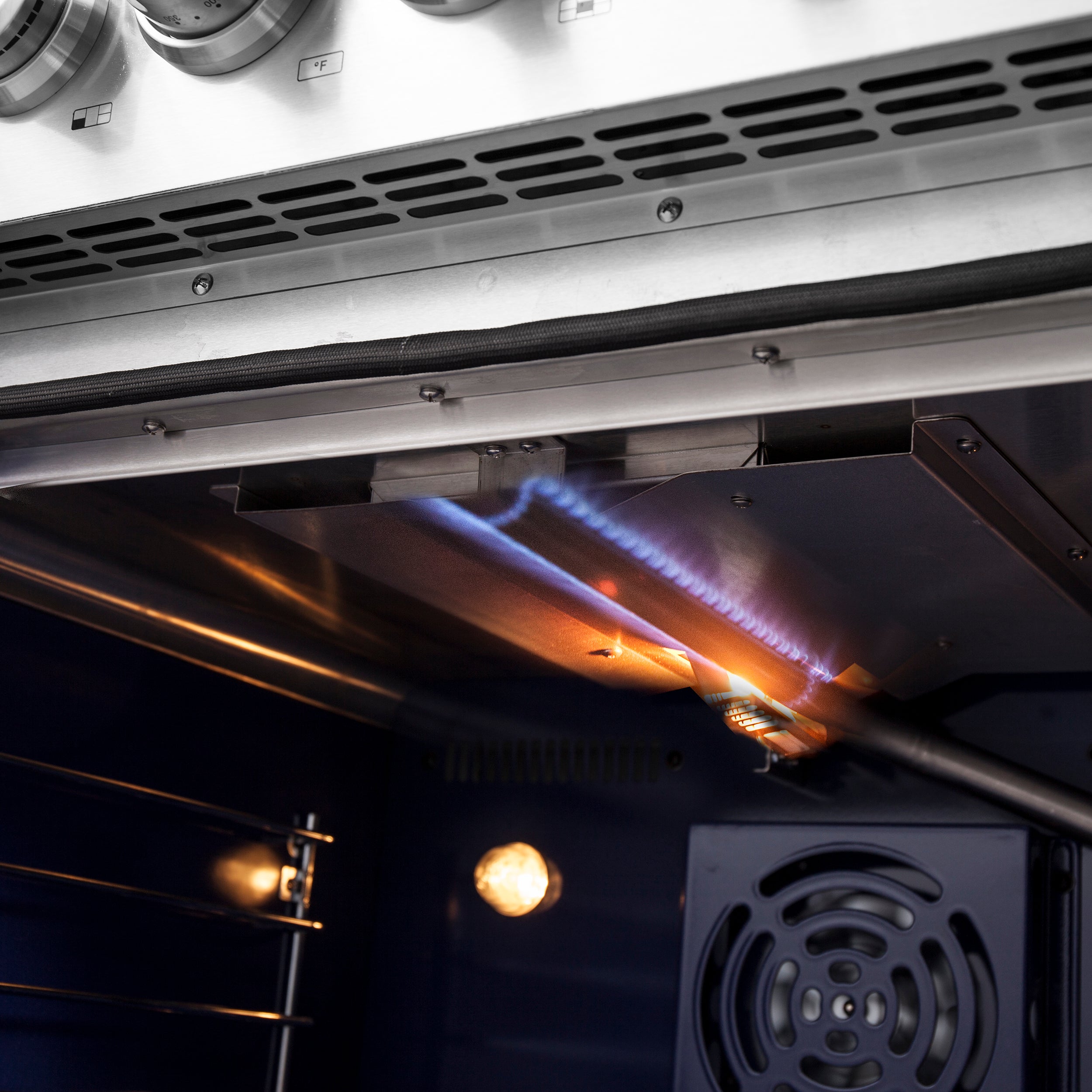 Forno Massimo 30 in. 4.32 cu. ft. 5-Burner Stainless Steel French Door Gas Range | FFSGS6439-30