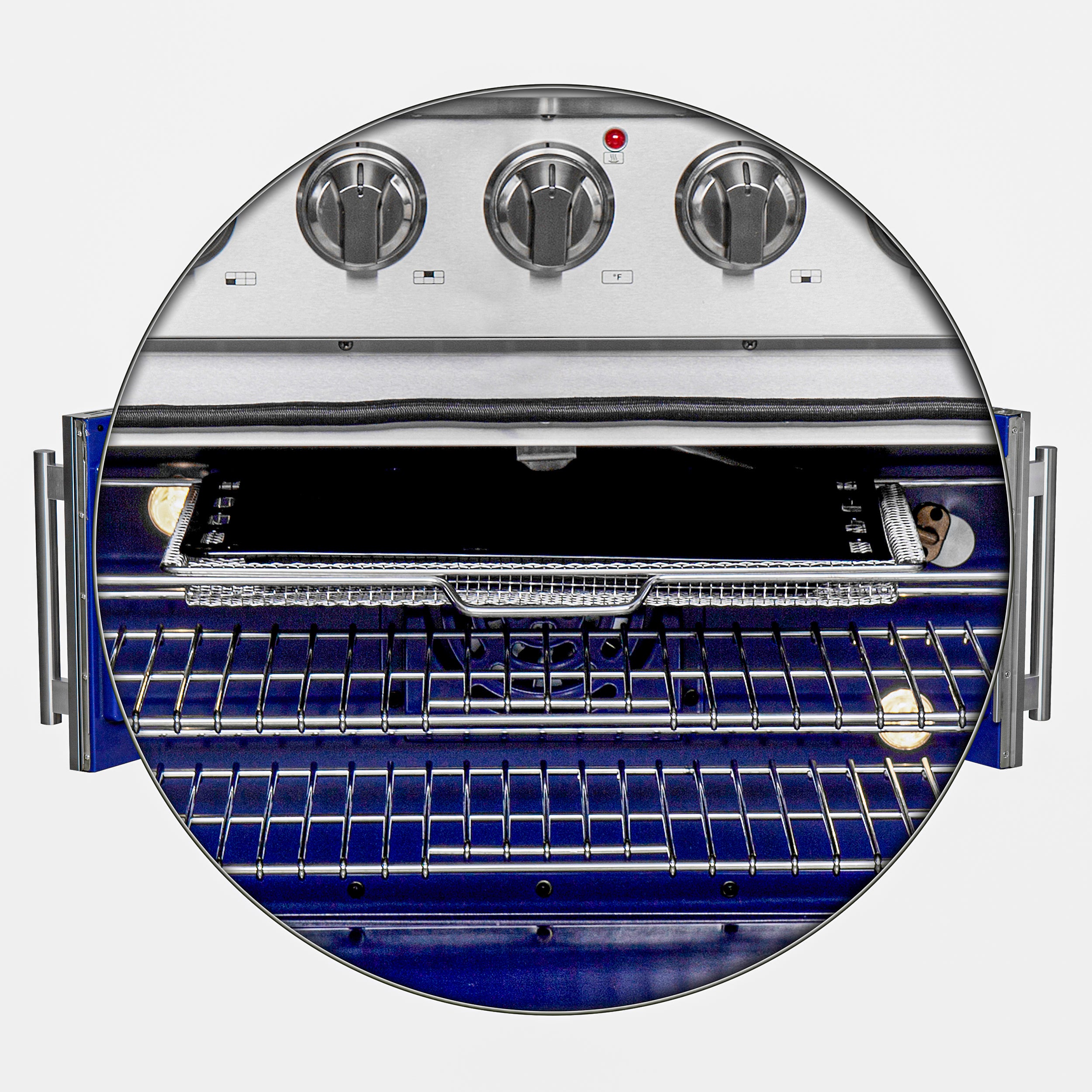 Forno Massimo 36 in. 5.36 cu. ft. 6-Burner Stainless Steel French Door Gas Range | FFSGS6439-36