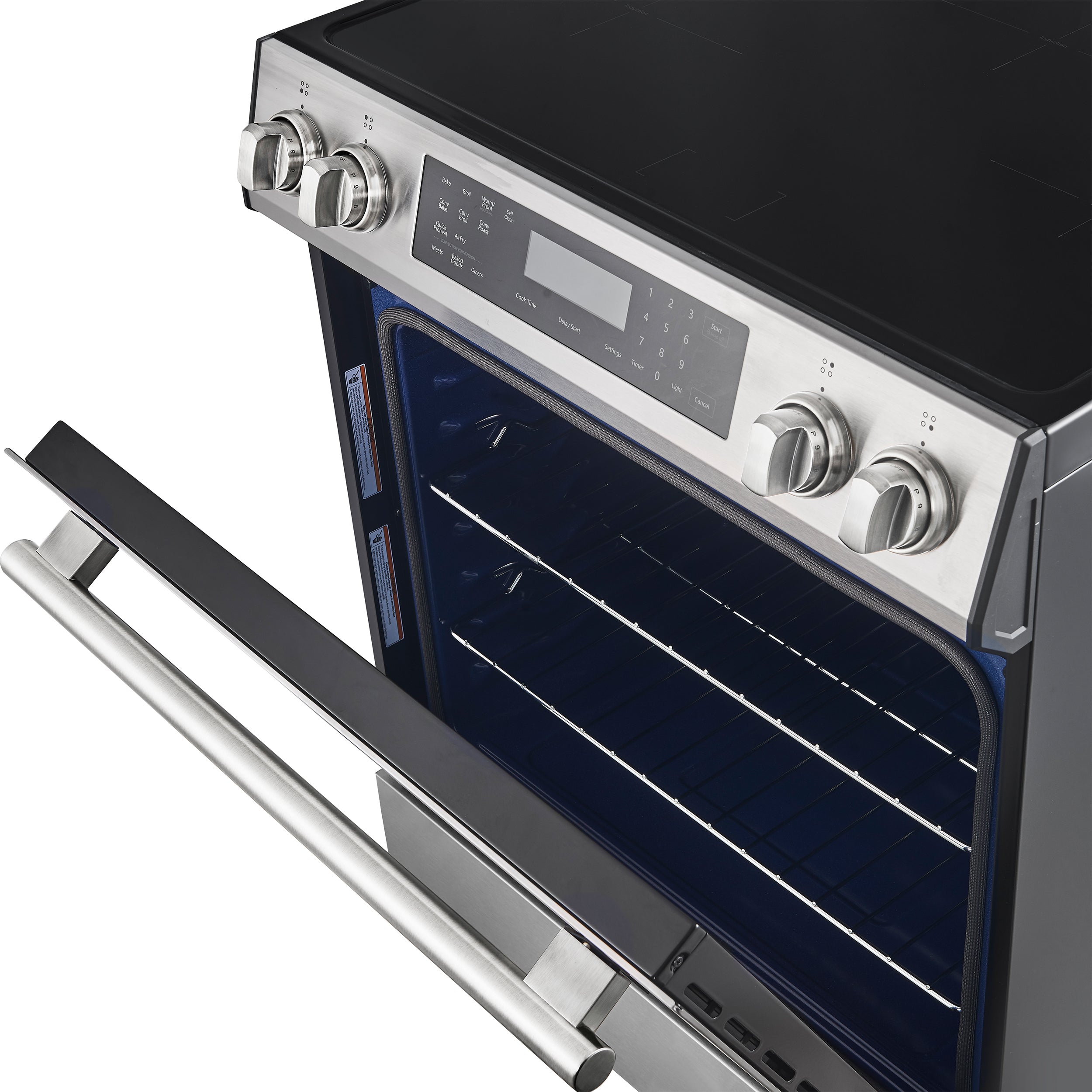 Forno Espresso Donatello 30 in. 5 cu. ft. 4-Burner Stainless Steel Induction Range | FFSIN0905-30