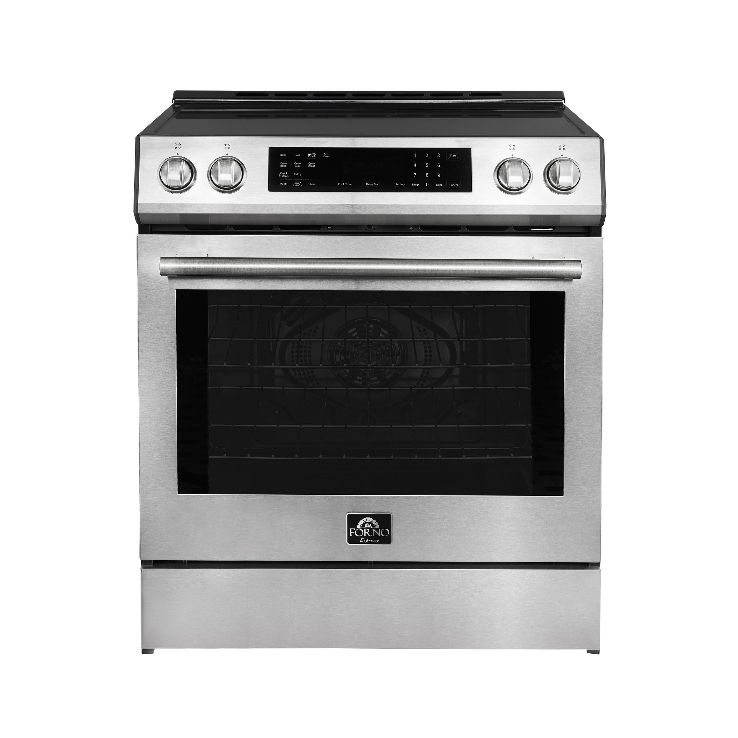 Forno Espresso Donatello 30 in. 5 cu. ft. 4-Burner Stainless Steel Induction Range | FFSIN0905-30