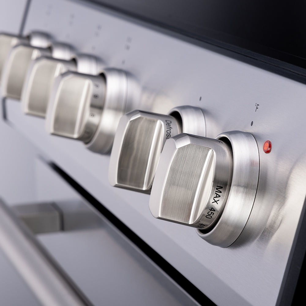 Forno Espresso Leonardo 30 in. 5 cu. ft. 4-Burner Stainless Steel Induction Range | FFSIN0982-30