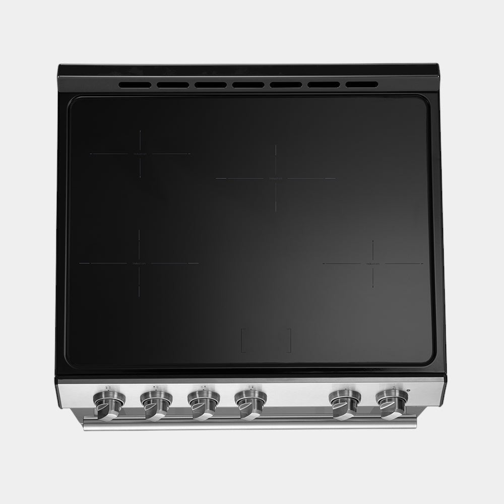 Forno Espresso Leonardo 30 in. 5 cu. ft. 4-Burner Stainless Steel Induction Range | FFSIN0982-30