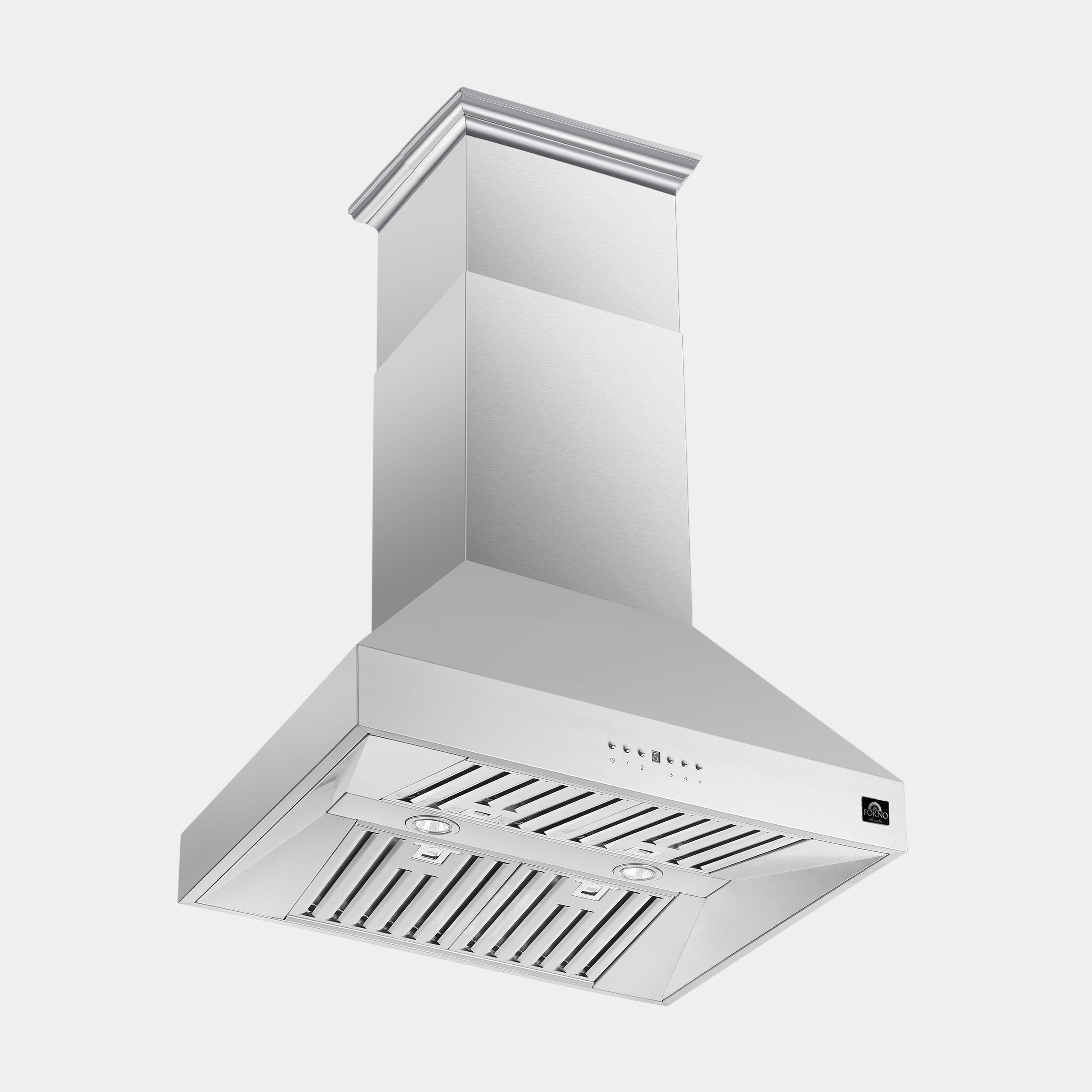 Forno Coppito 30 in. 600 CFM Stainless Steel Island Mount Range Hood | FRHIS5129-30
