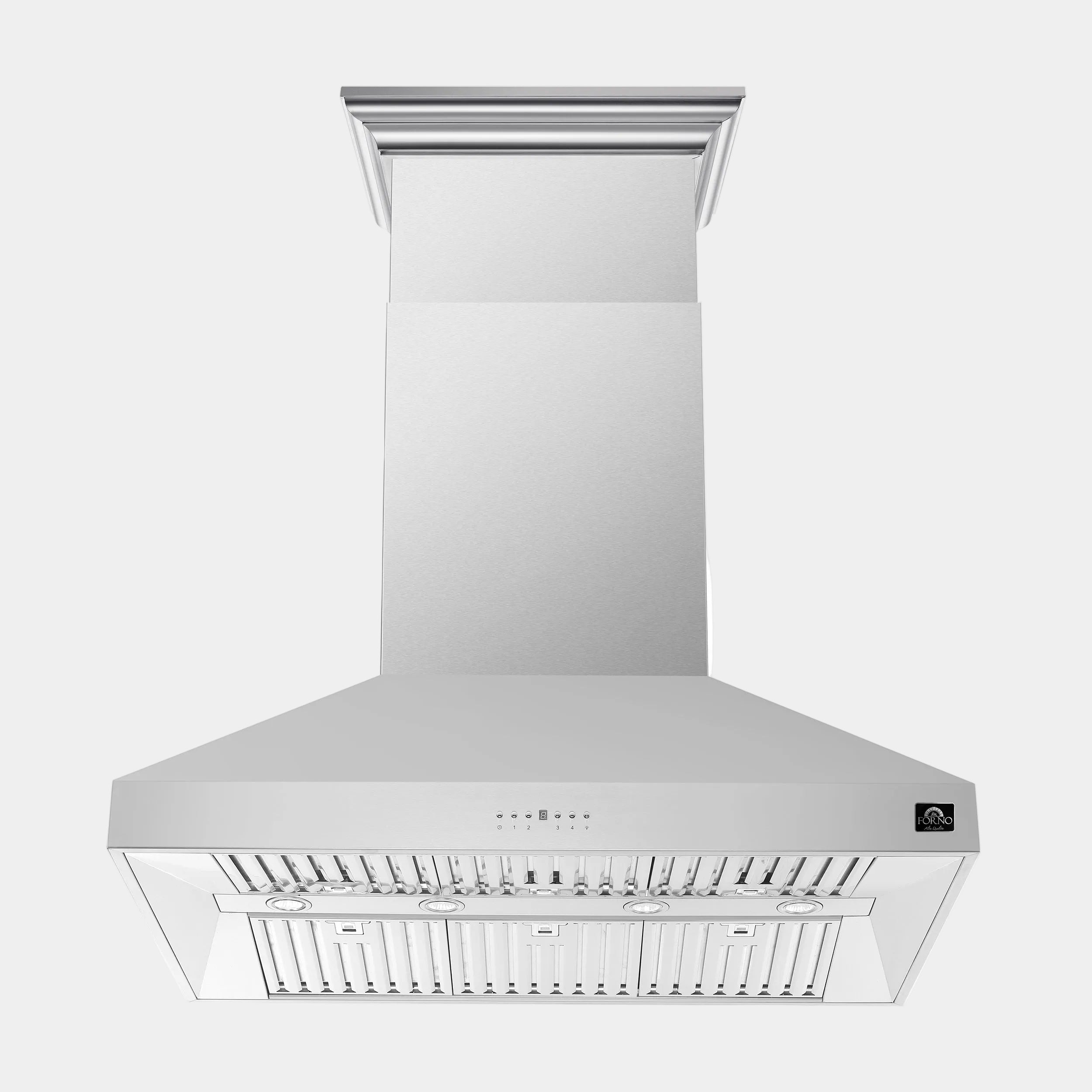 Forno Coppito 48 in. 1200 CFM Stainless Steel Island Mount Range Hood | FRHIS5129-48