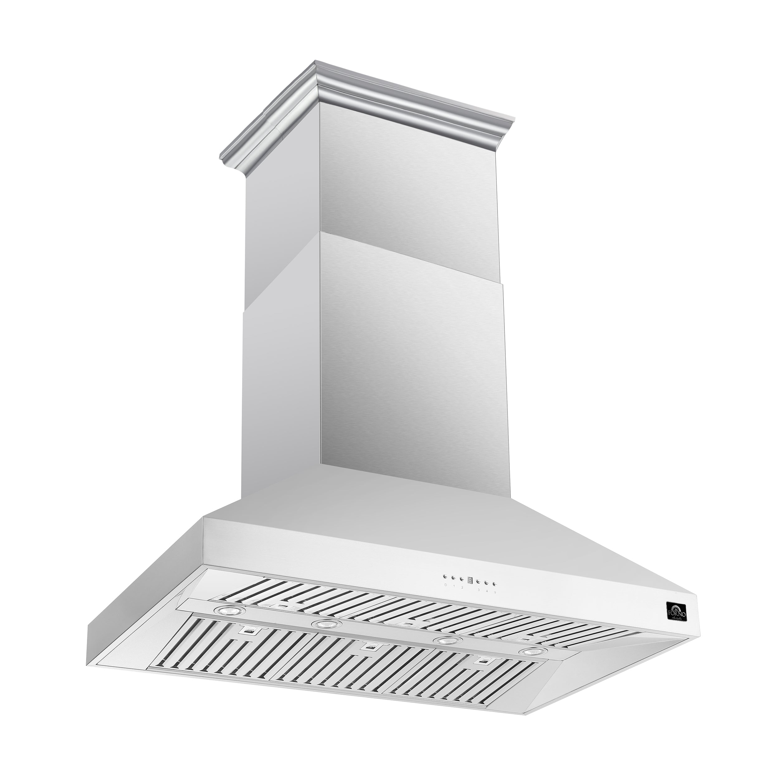 Forno Coppito 48 in. 1200 CFM Stainless Steel Island Mount Range Hood | FRHIS5129-48