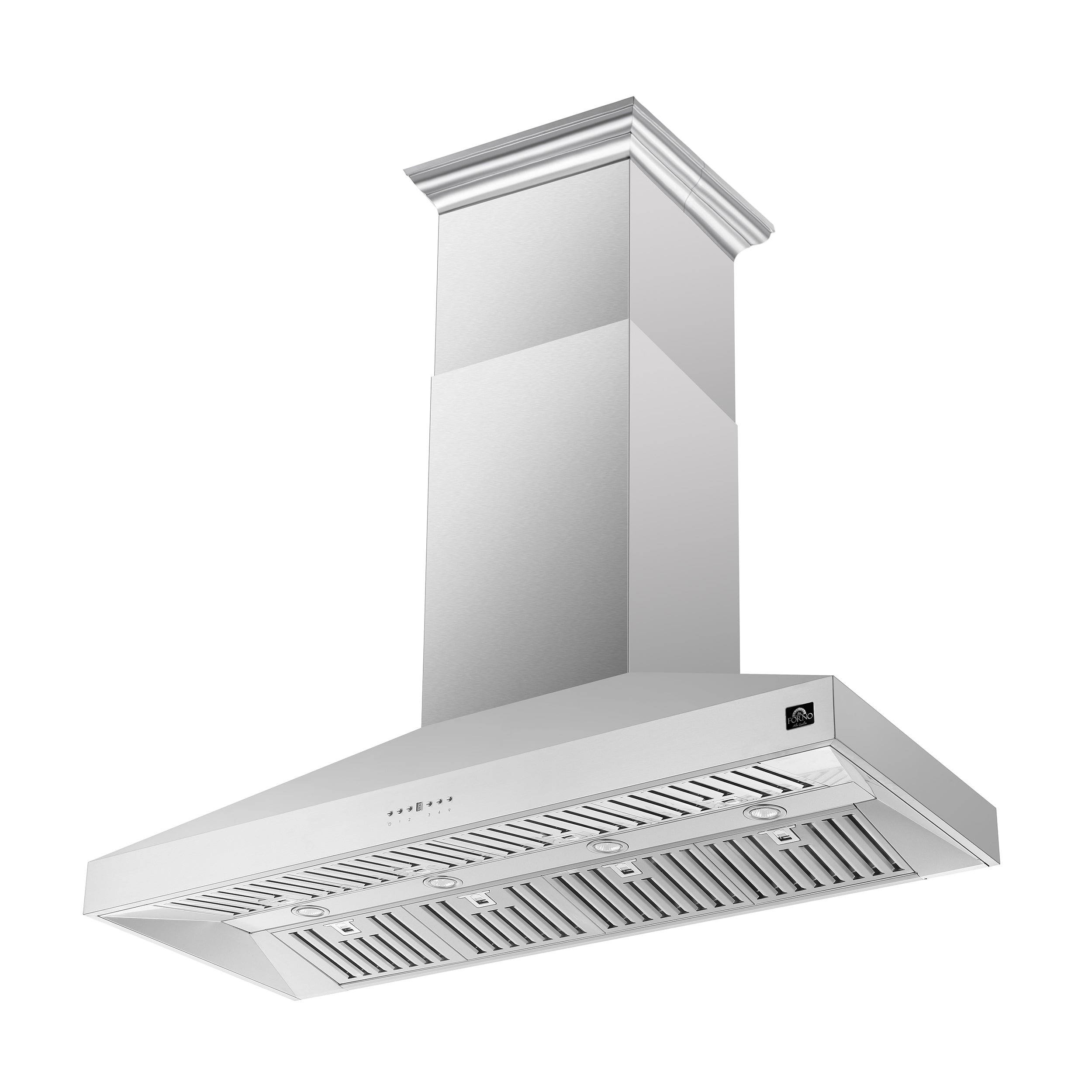 Forno Coppito 60 in. 1200 CFM Stainless Steel Island Mount Range Hood | FRHIS5129-60