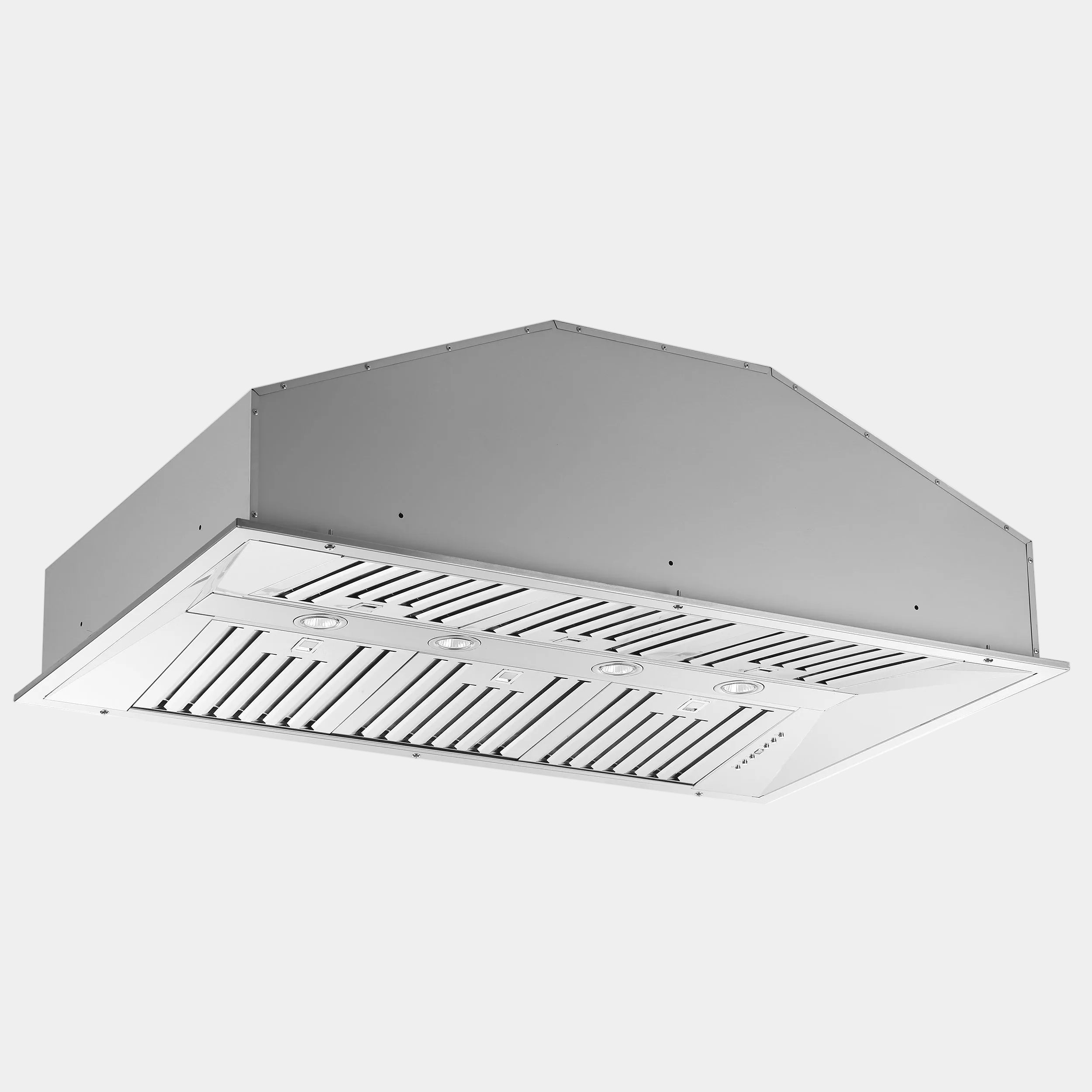 Forno Altilia 48 in. 1200 CFM Stainless Steel Insert Range Hood with LED Lighting | FRHRE5337-48