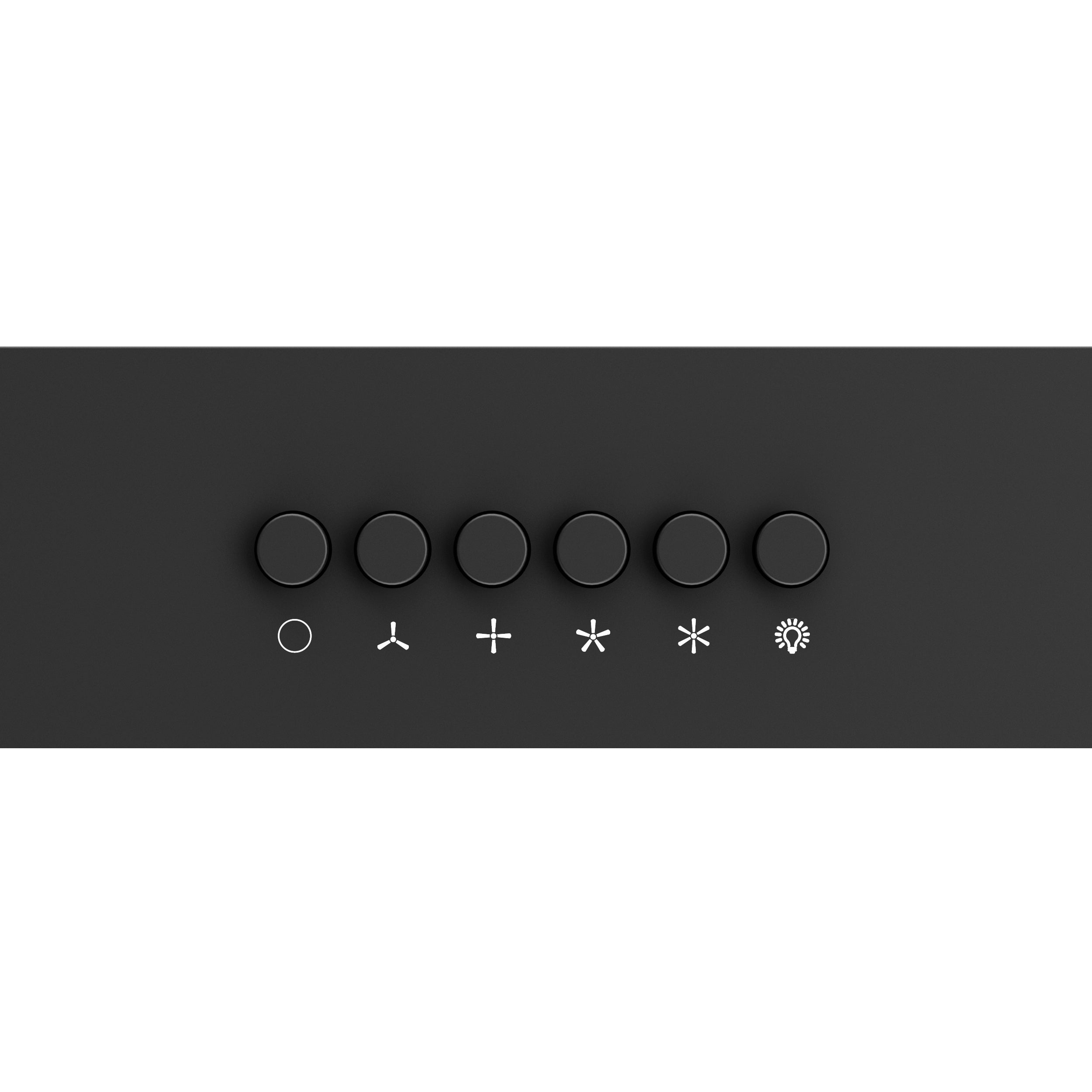 Forno Espresso Bari 30 in. 400 CFM Black Under-Counter Range Hood with Antique Brass Accents | FRHUC5255-30BLK