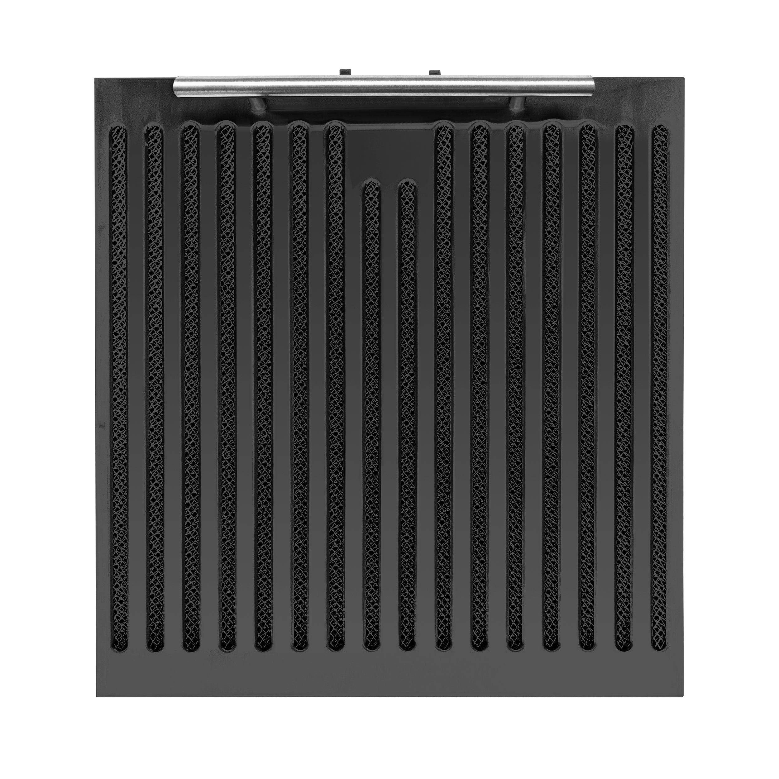 Forno Espresso Bari 30 in. 400 CFM Black Under-Counter Range Hood with Antique Brass Accents | FRHUC5255-30BLK