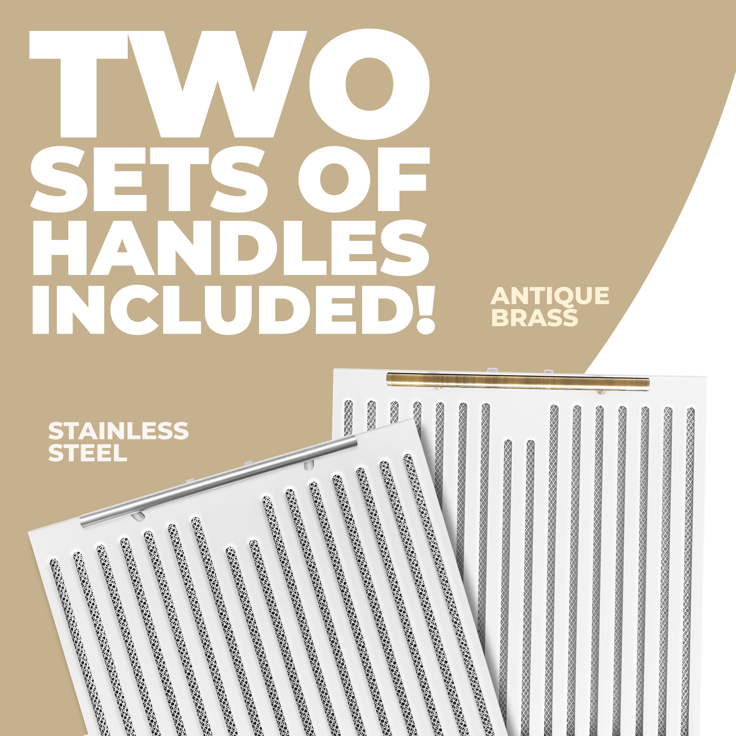 Forno Espresso Bari 30 in. 400 CFM White Under-Counter Range Hood with Antique Brass Accents | FRHUC5255-30WHT