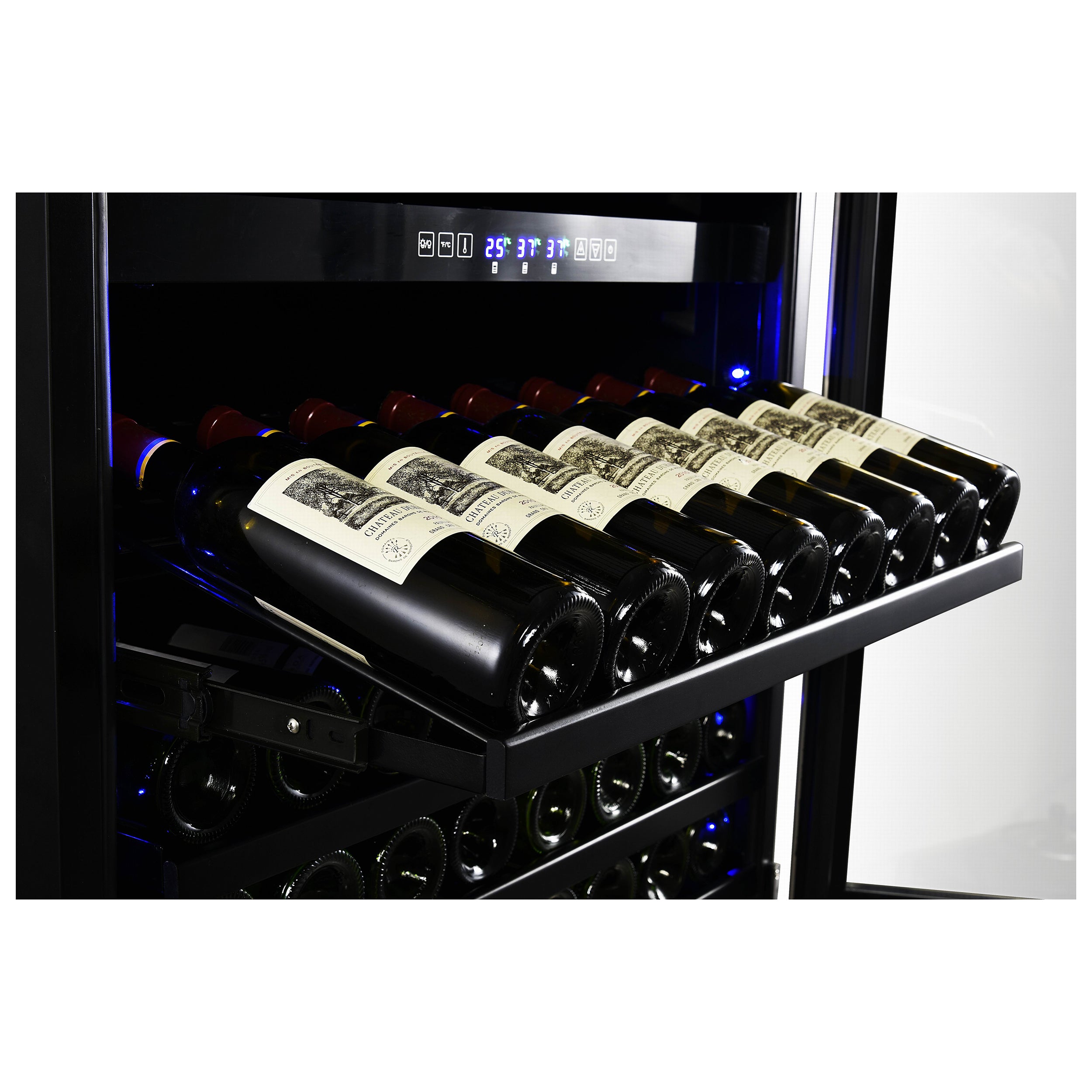 Forno Capraia 30-Inch Dual Temperature Zone Wine Cooler, Up to 144 Bottles, Two Refrigerated Drawers, Adjustable Temperature Zones