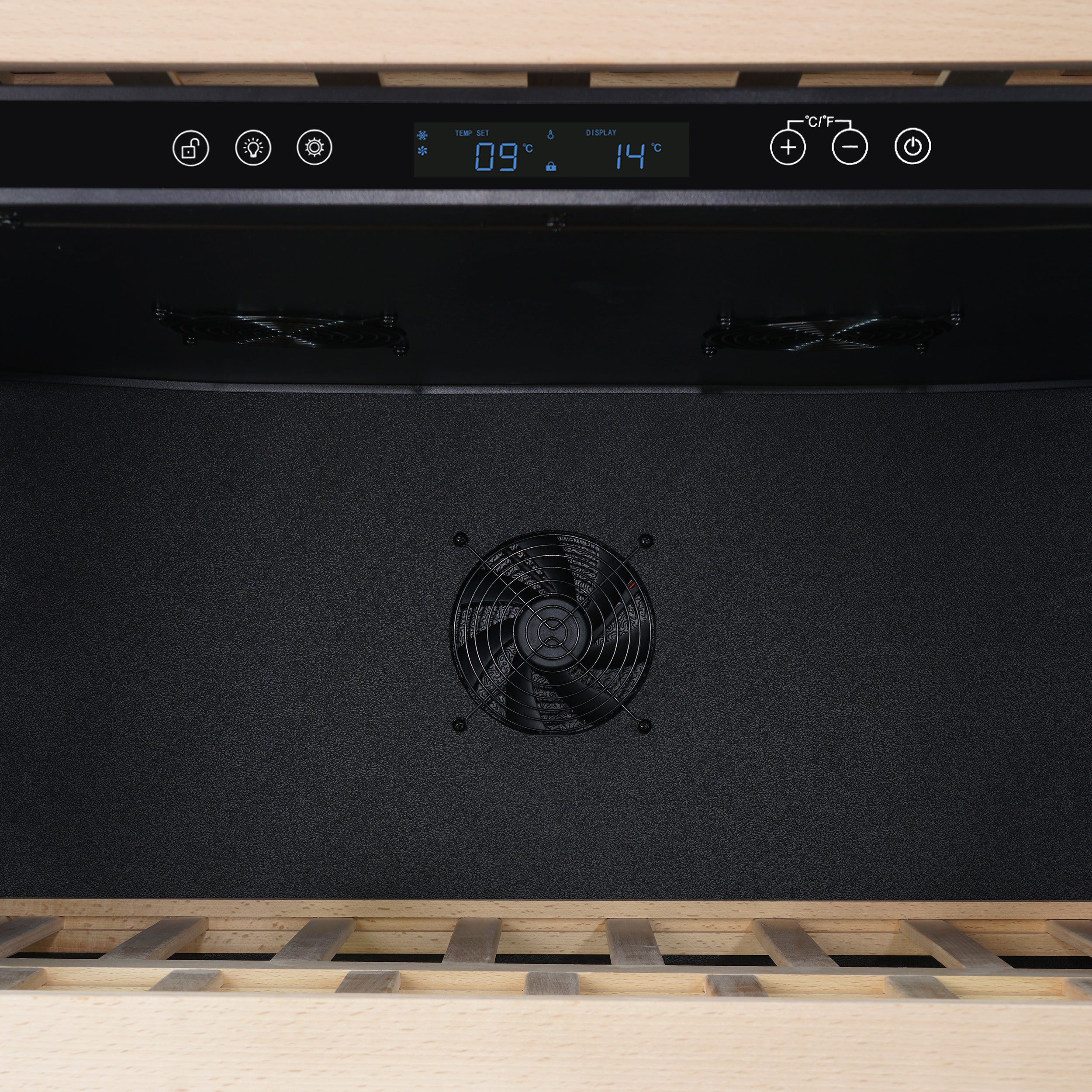 Forno Celano 30 in. 150 Bottle and 252 Can Triple Zone Wine Cooler | FWCDR6697-30S