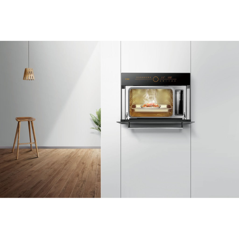 Fotile 24 in. Built-in Tempered Glass Electric Steam Oven | SCD42-C2T