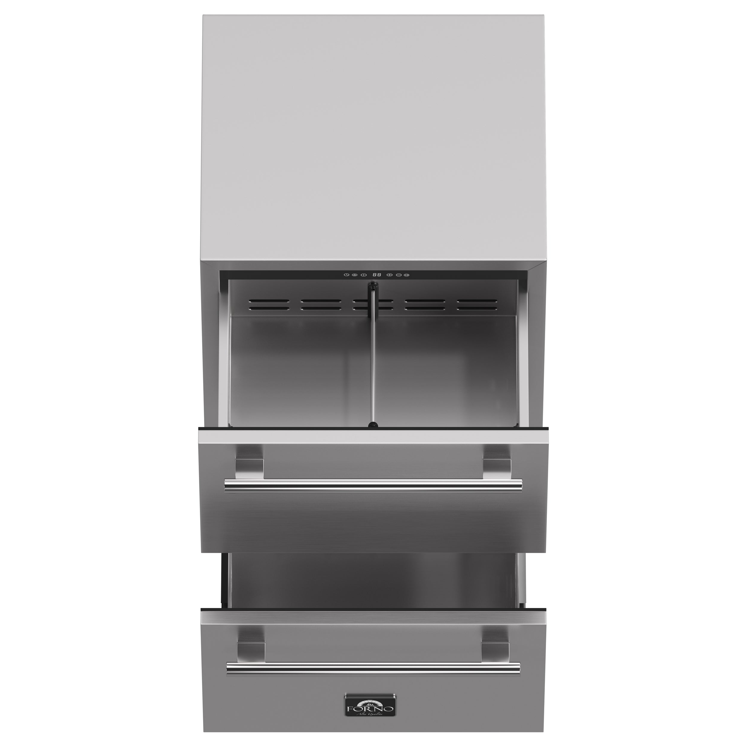 Forno Como 24 in. 4.87 cu.ft. Stainless Steel Indoor/Outdoor Drawer Refrigerator | FDROD1611-24S