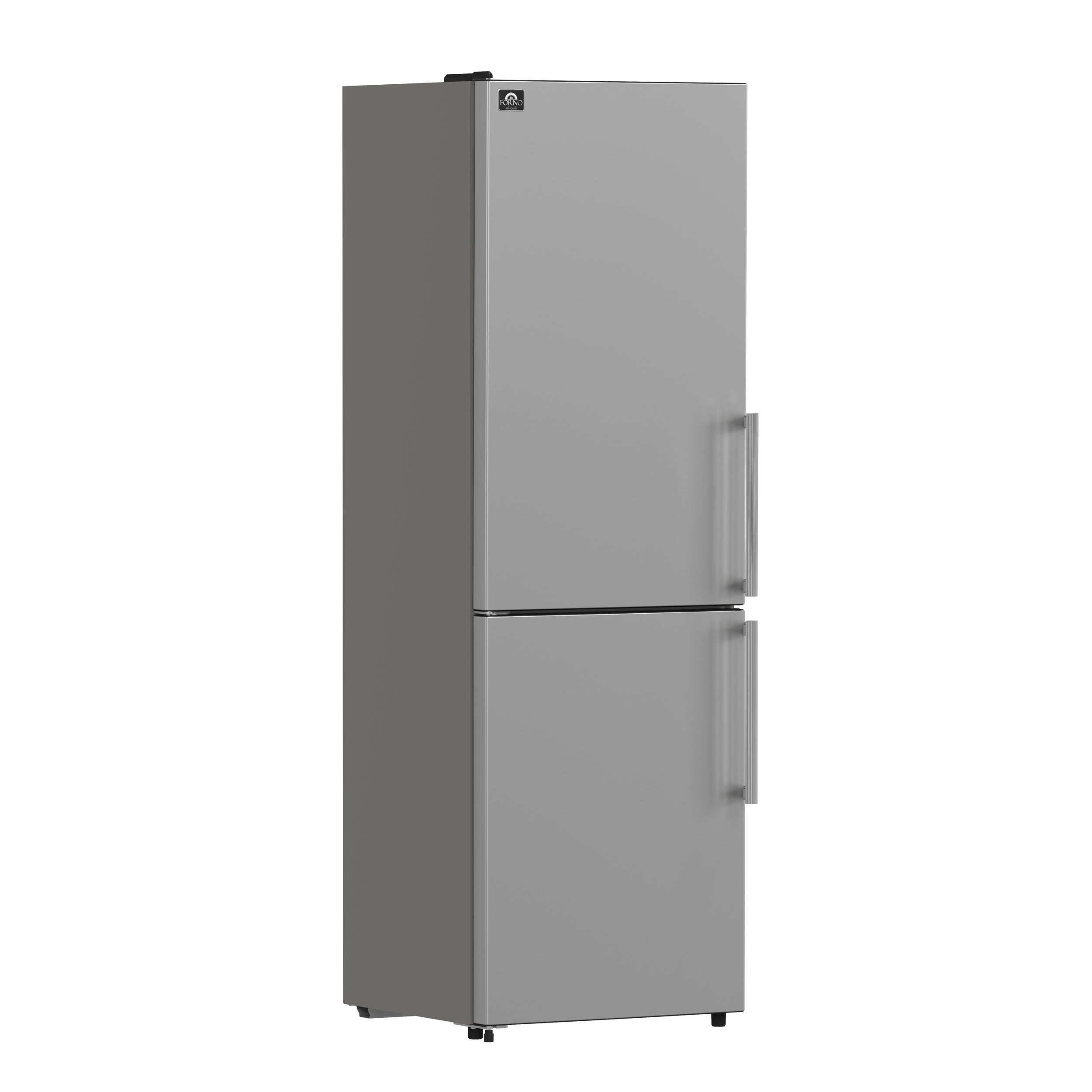 Forno Guardia 23.4 in. 10.8 cu.ft Stainless Steel Left Swing Bottom Freezer Refrigerator | FFFFD1778-24LS