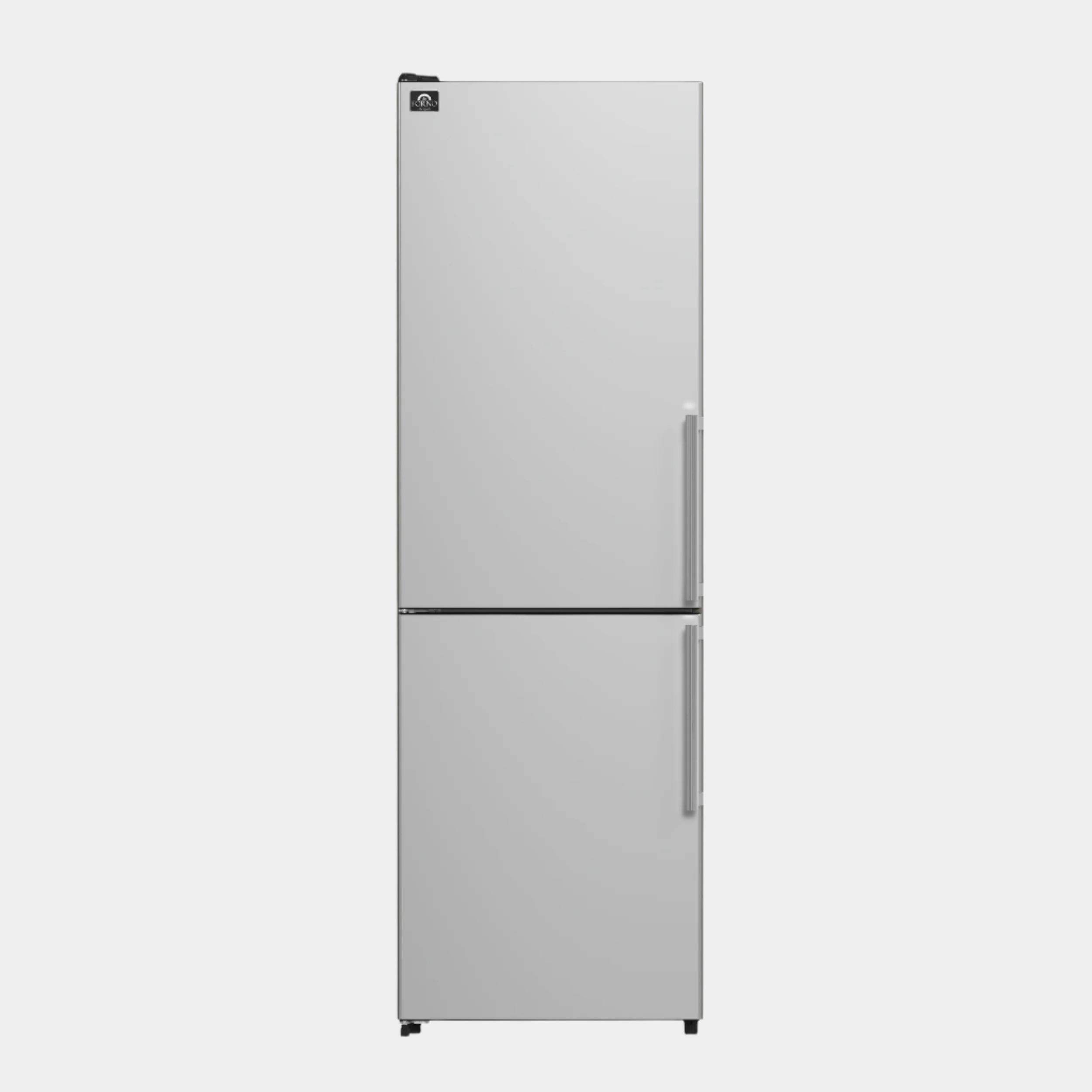 Forno Guardia 23.4 in. 10.8 cu.ft Stainless Steel Left Swing Bottom Freezer Refrigerator | FFFFD1778-24LS