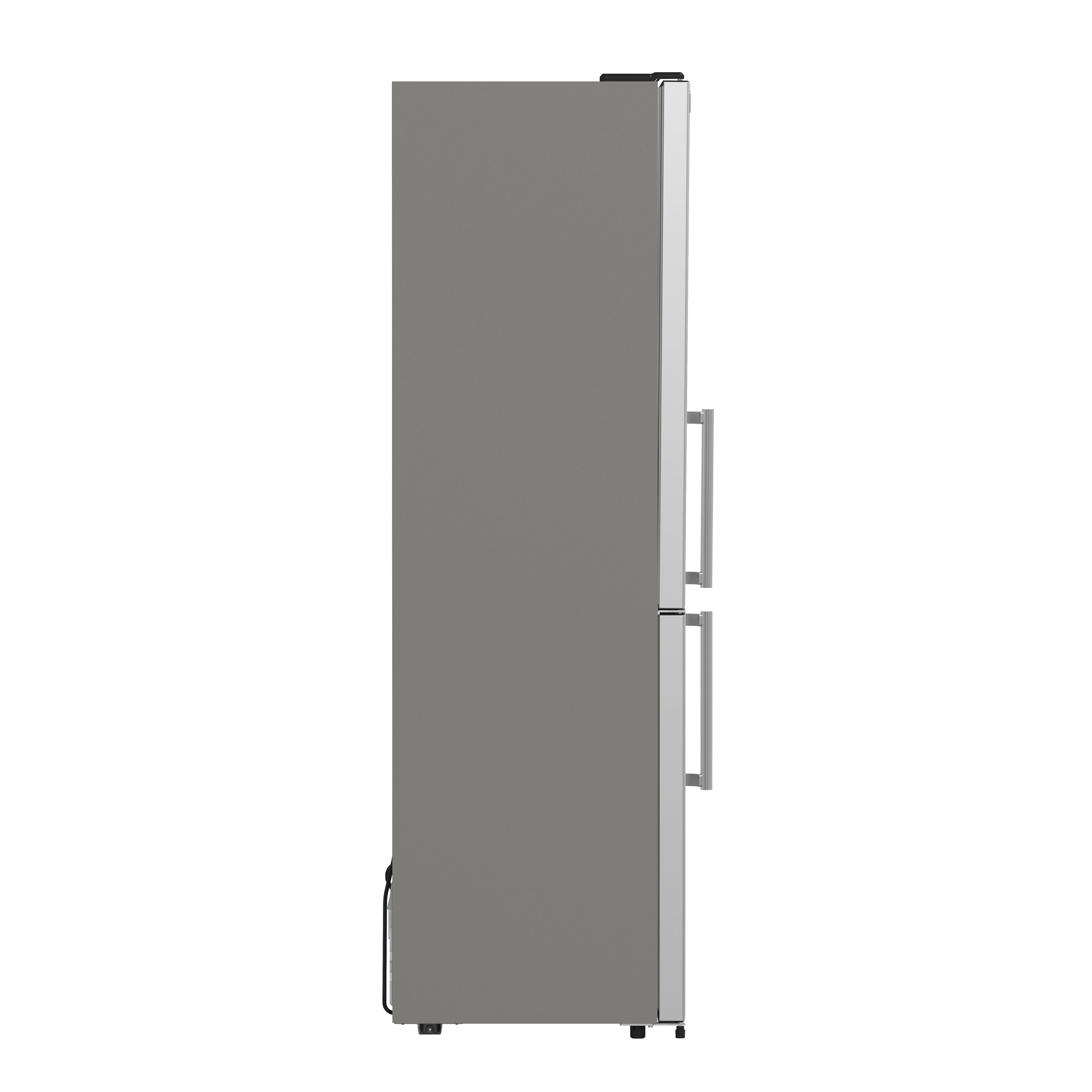 Forno Guardia 23.4 in. 10.8 cu.ft Stainless Steel Left Swing Bottom Freezer Refrigerator | FFFFD1778-24LS
