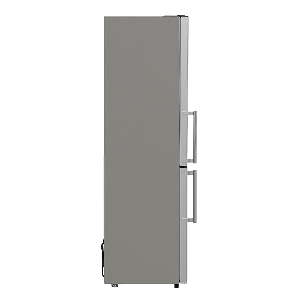 Forno Guardia 23.4 in. 10.8 cu.ft Stainless Steel Right Swing Bottom Freezer Refrigerator | FFFFD1778-24RS