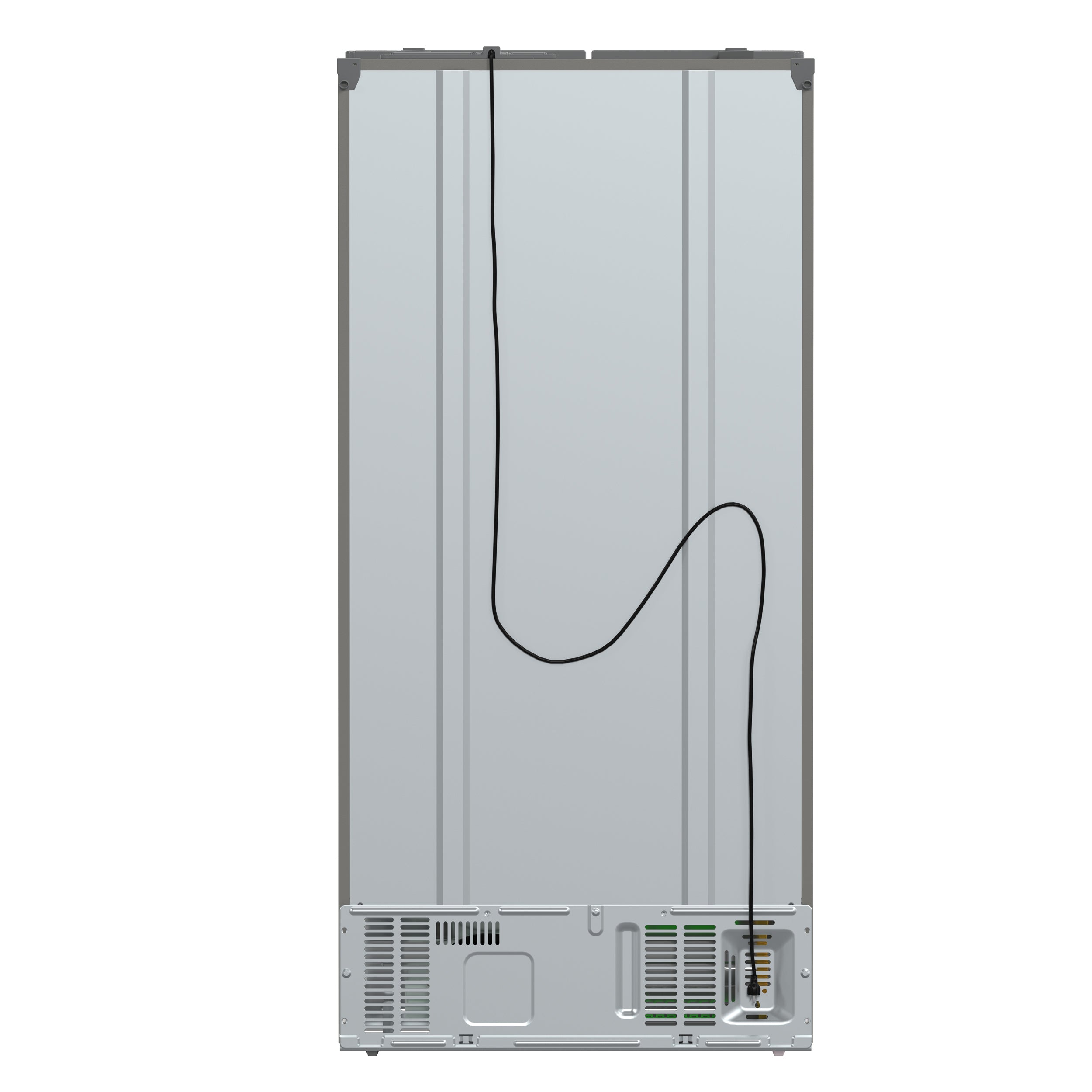 Forno Salerno 33 in. 15.6 cu. ft. Side-by-Side Stainless Steel Refrigerator | FFRBI1805-33SB
