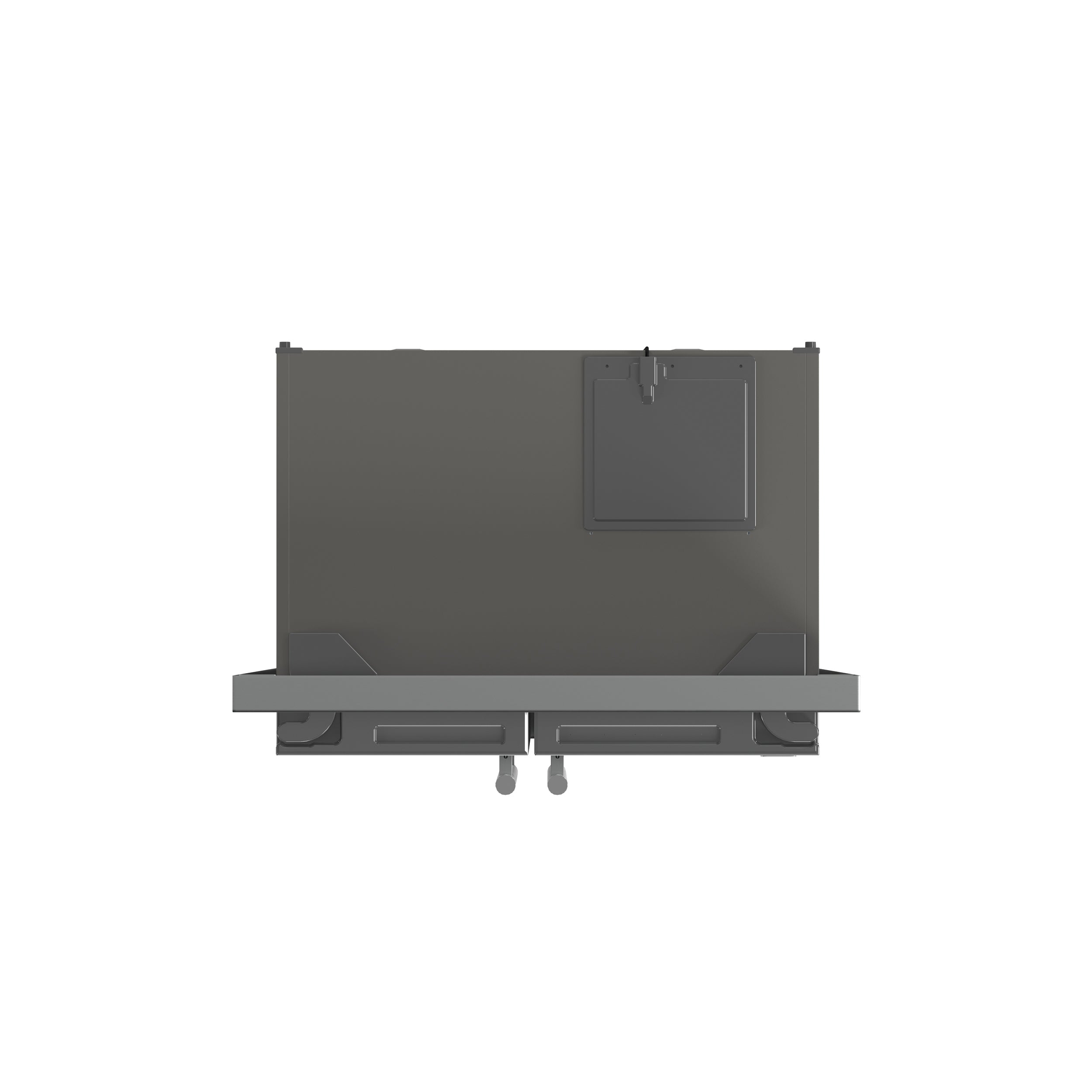 Forno Salerno 37-Inch Built-In Stainless Steel Refrigerator, 15.6 cu.ft, Modern Decorative Grill, ENERGY STAR Certified