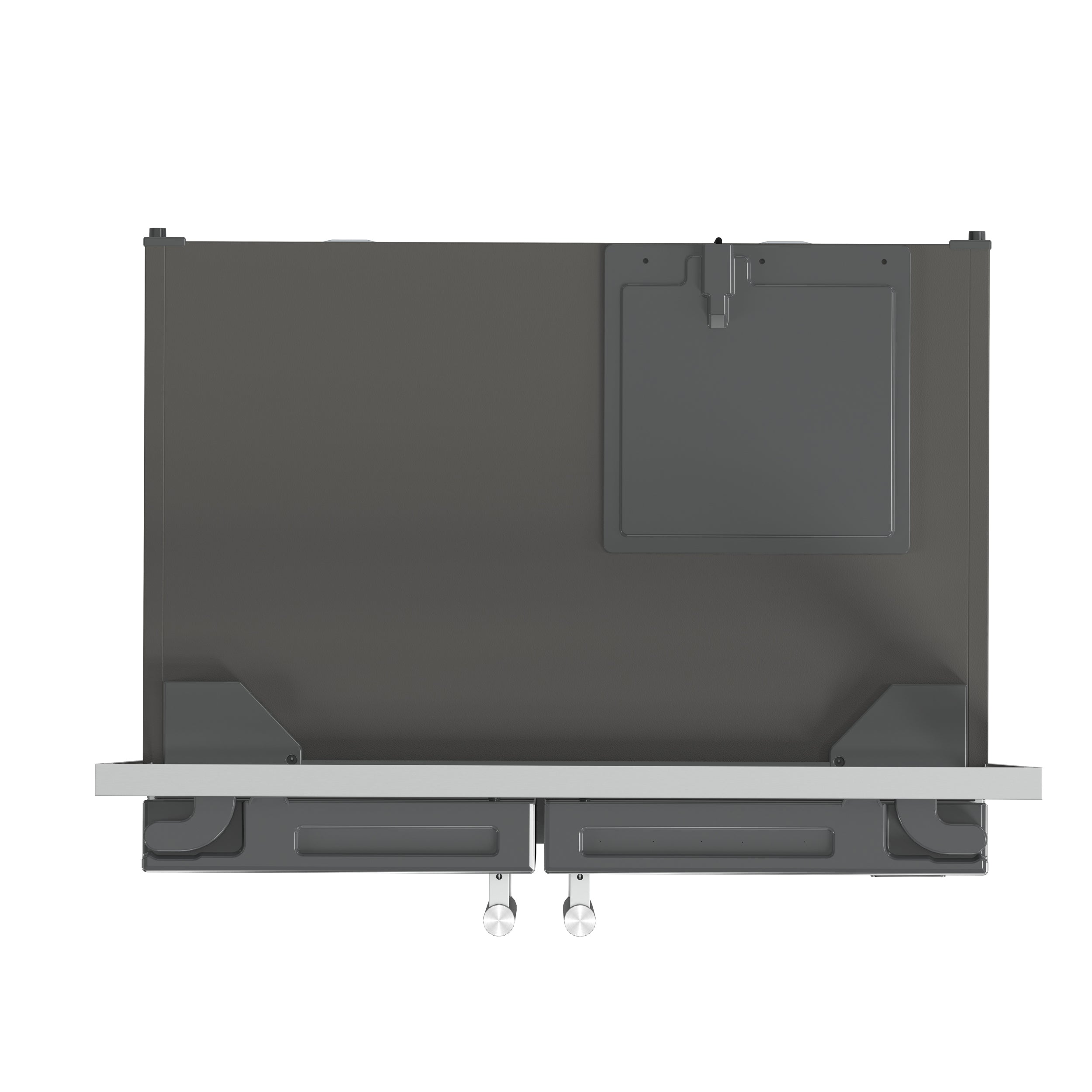 Forno Salerno 37 in. 15.6 cu. ft. Side-by-Side Stainless Steel Refrigerator with Grill Trim Kit | FFRBI1805-37SG