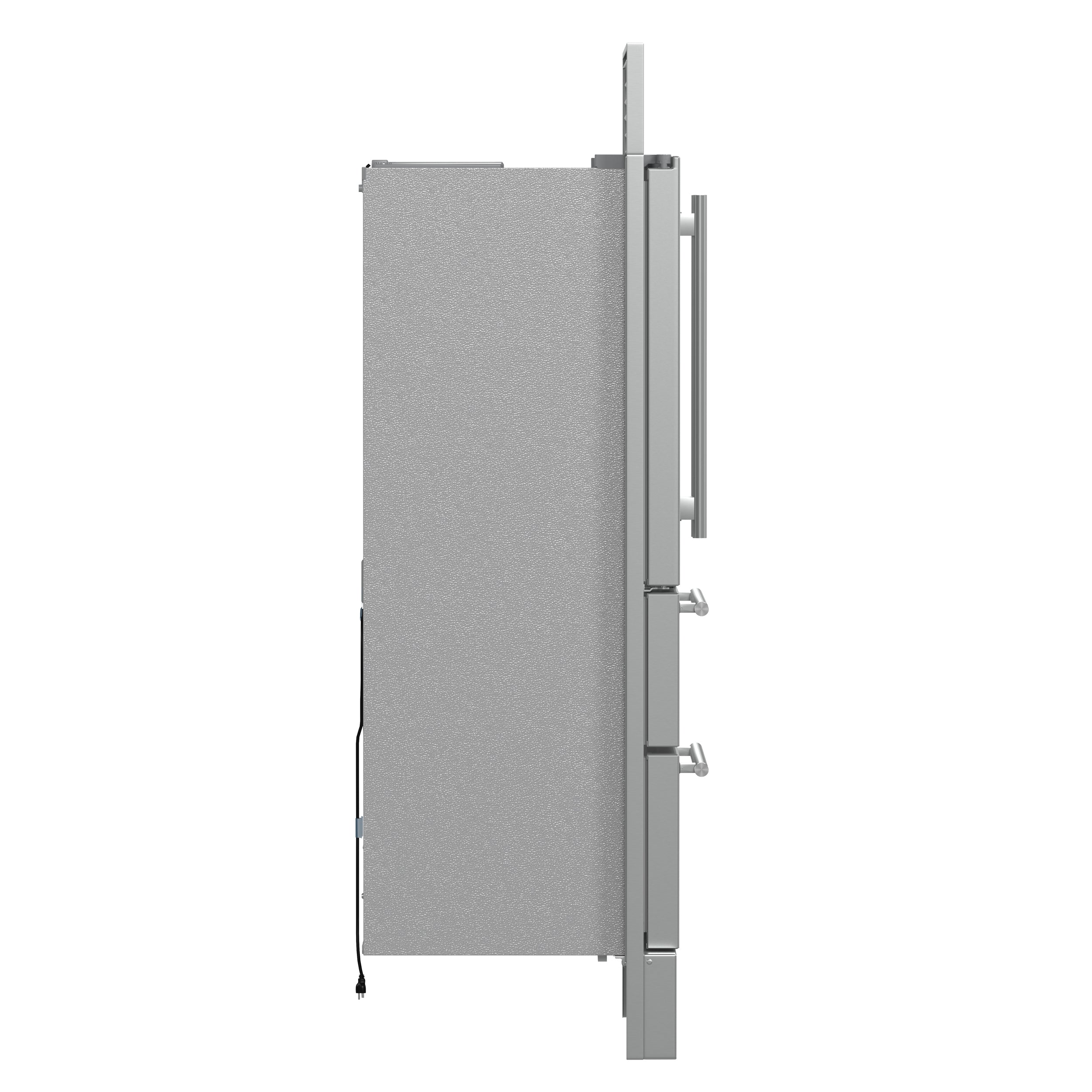Forno Moena 40 in. 19.2 cu. ft. Built-In Stainless Steel Refrigerator with Ice Maker and Grill Trim Kit | FFRBI1820-40SG