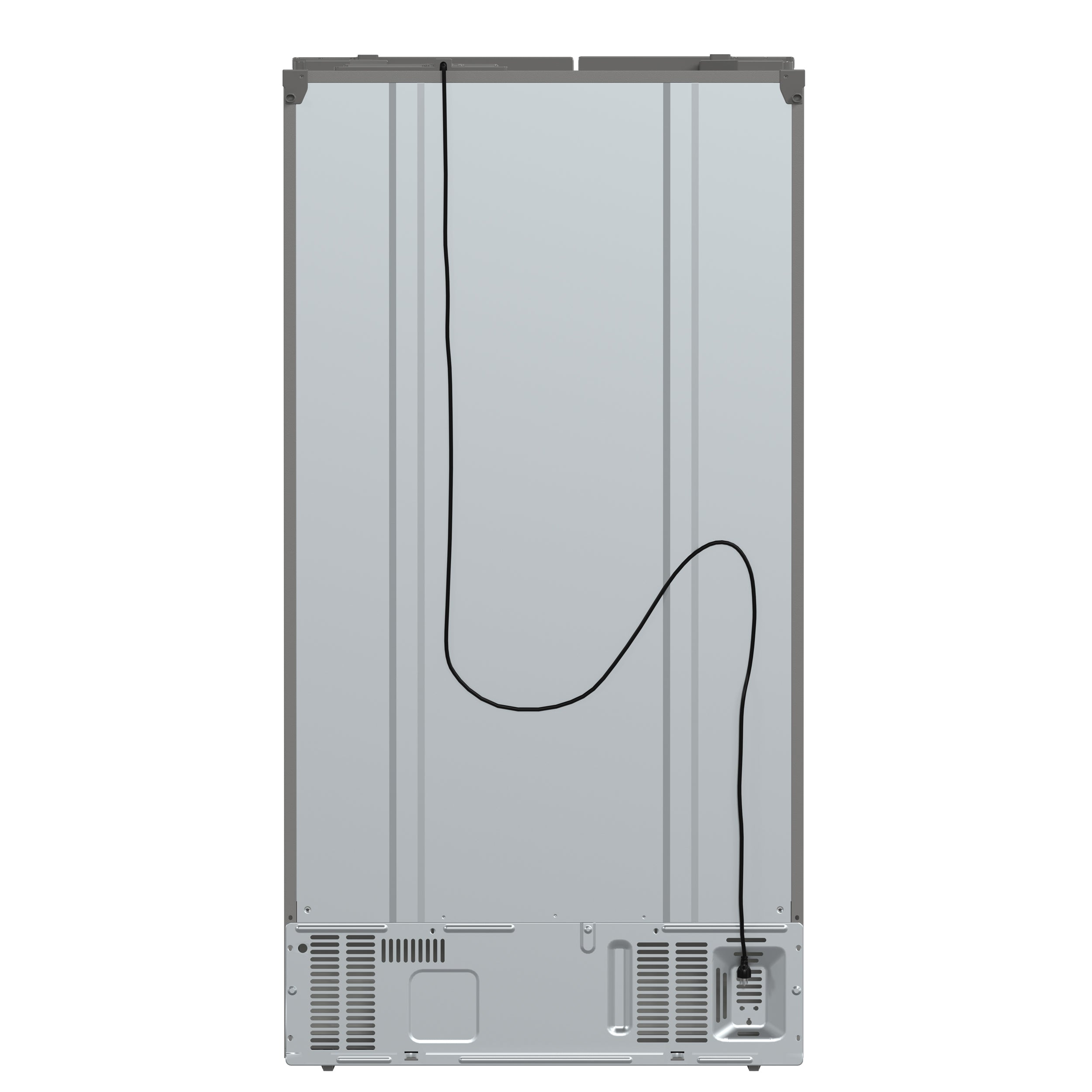 Forno Salerno 36 in. 20 cu. ft. Side-by-Side Stainless Steel Refrigerator with Water and Ice Dispenser | FFRBI1844-36SB
