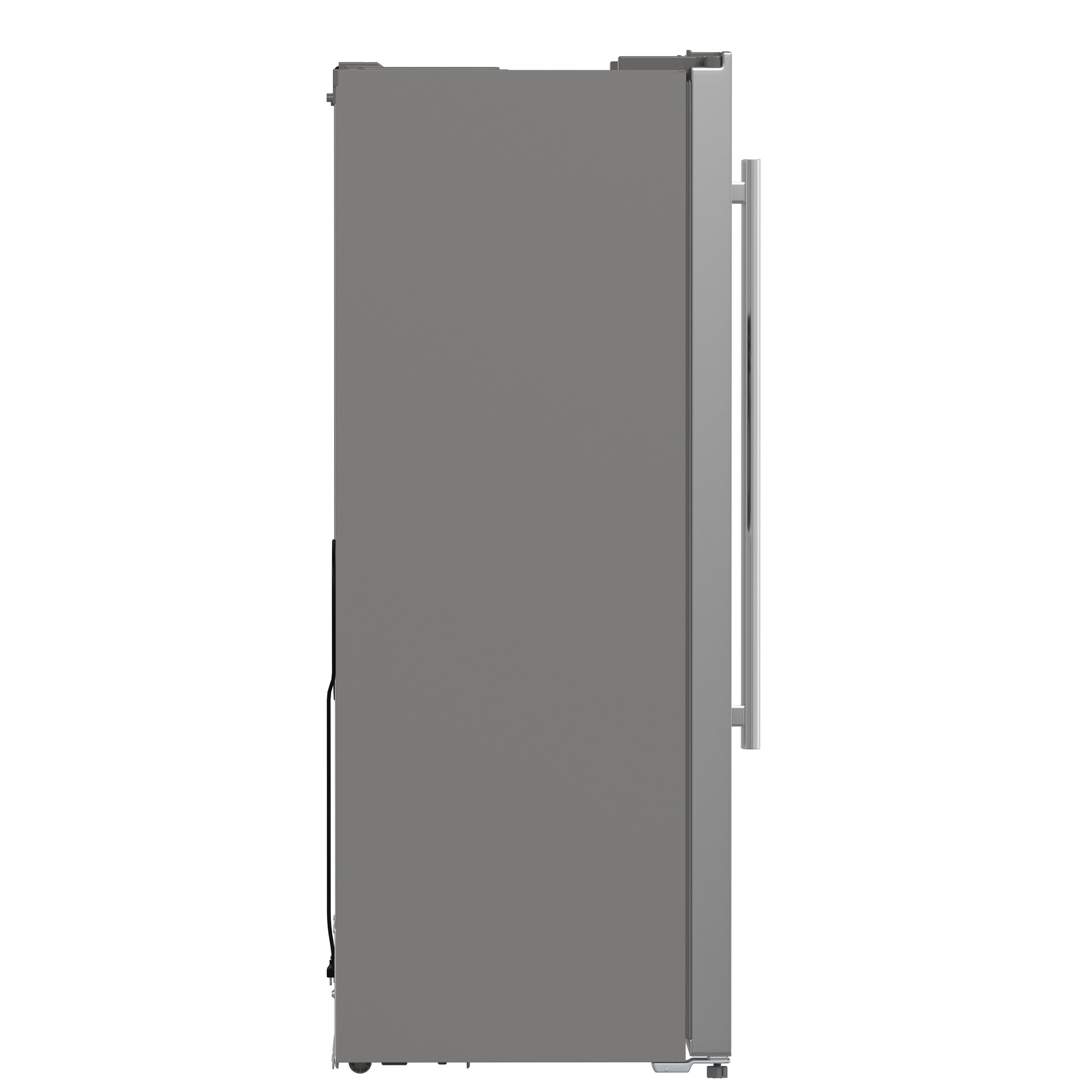 Forno Salerno 36 in. 20 cu. ft. Side-by-Side Stainless Steel Refrigerator with Water and Ice Dispenser | FFRBI1844-36SB