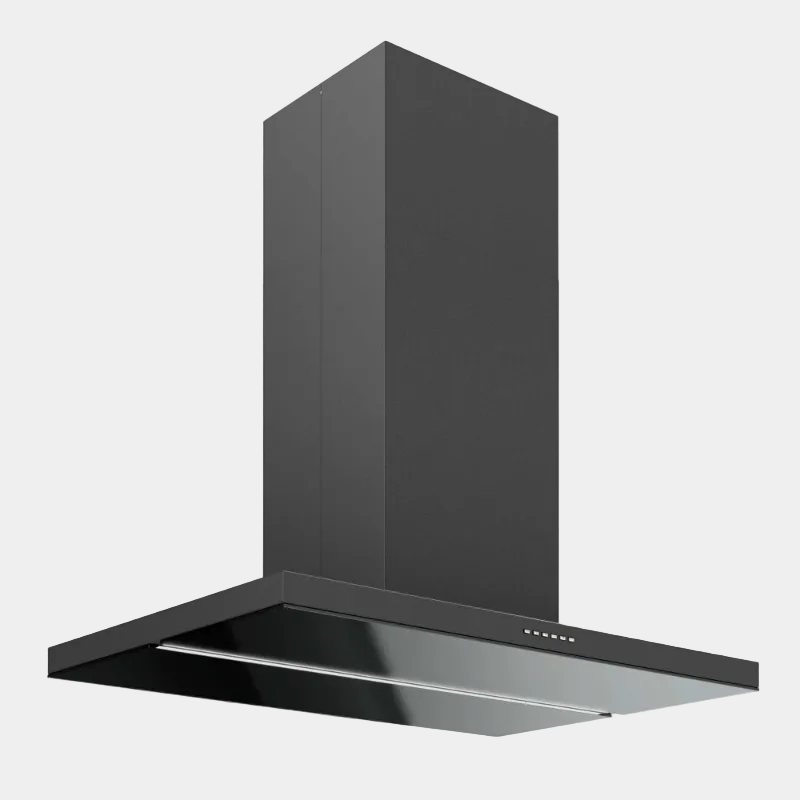 Futuro Viale 36 in. 940 CFM Black Island Mount Range Hood | IS36VIALE-BLK