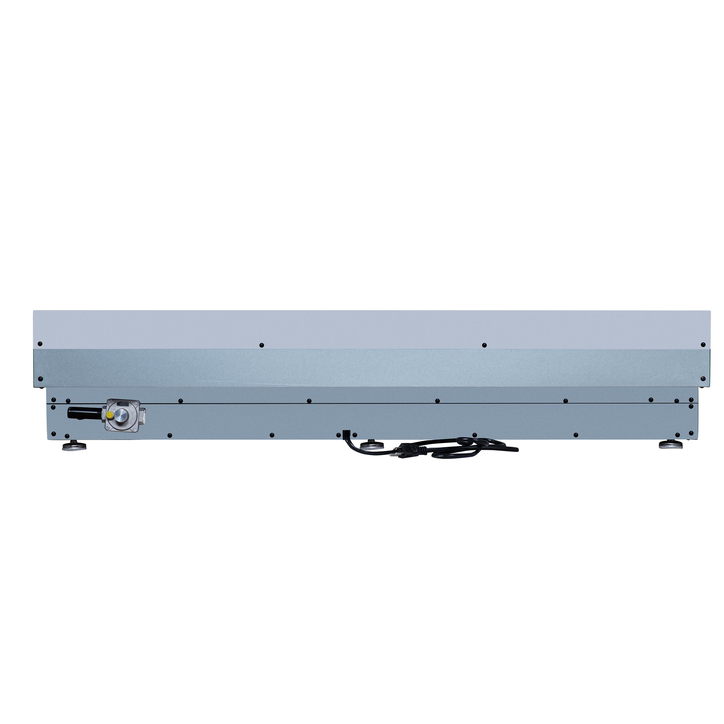 Forno Valente 48 in. White Gas Rangetop with 8 Sealed Burners and Cast Iron Grates | FCTGS5799-48CPWHT