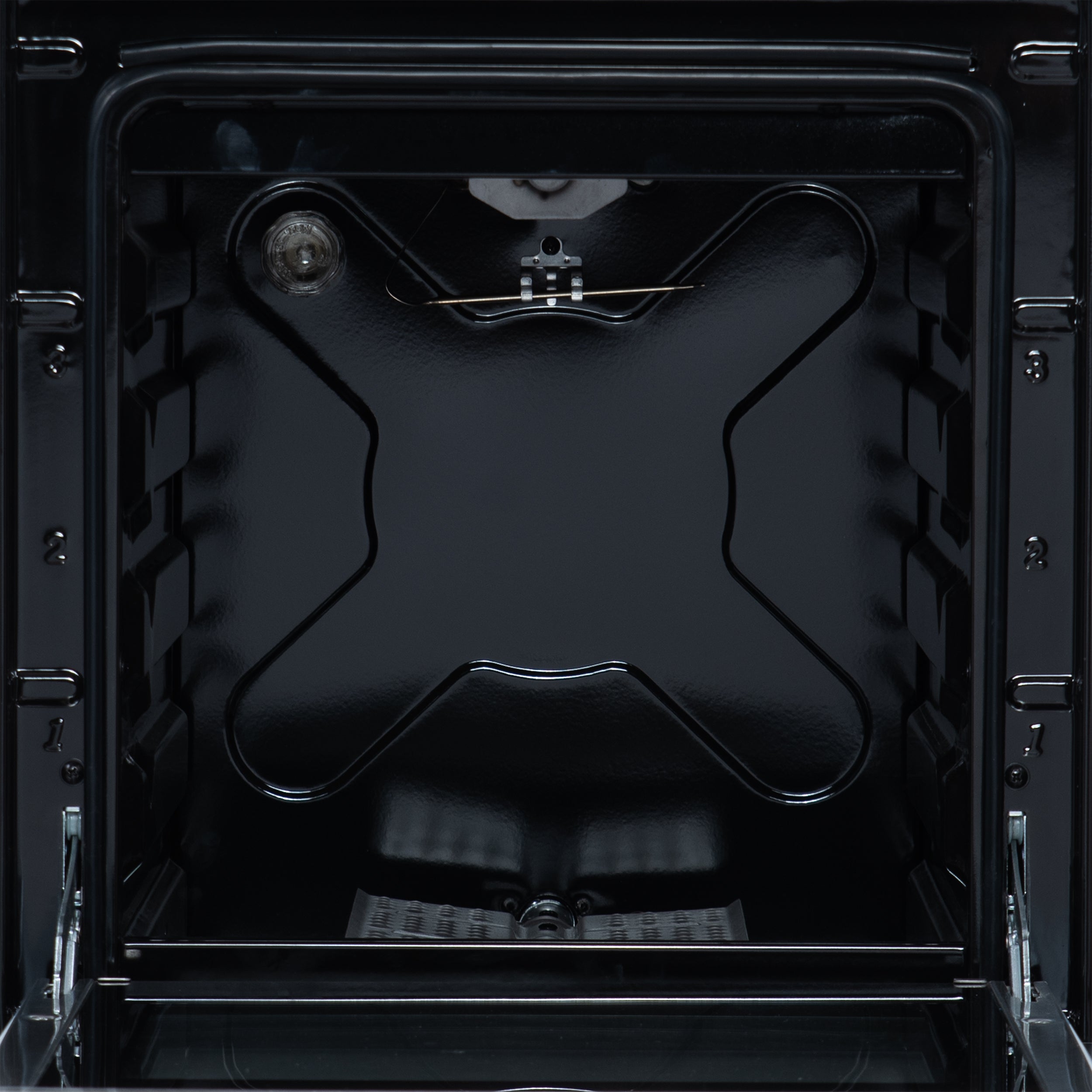 Forno Lamazze 20 in. 2.05 cu.ft. White Gas Range with 4 Burners, Storage Drawer and Antique Brass Accents | FFSGS6265-20WHT